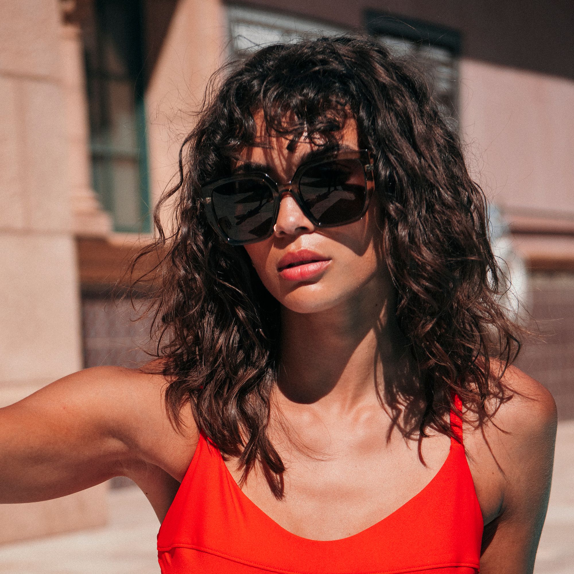 CALIA Women's Oversized Square Sunglasses product image