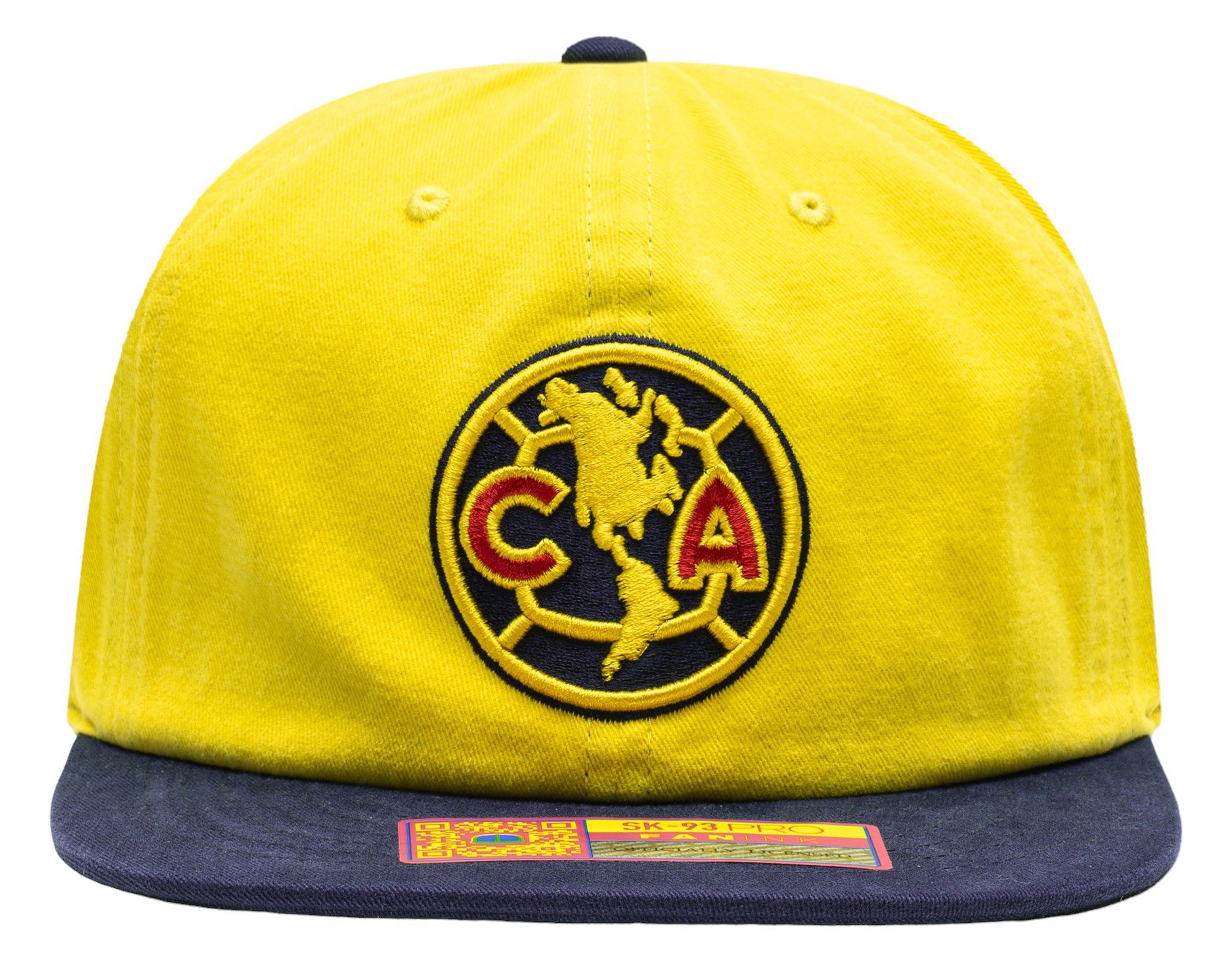 Fan Ink Adult Club America Swingman Black Adjustable Hat product image