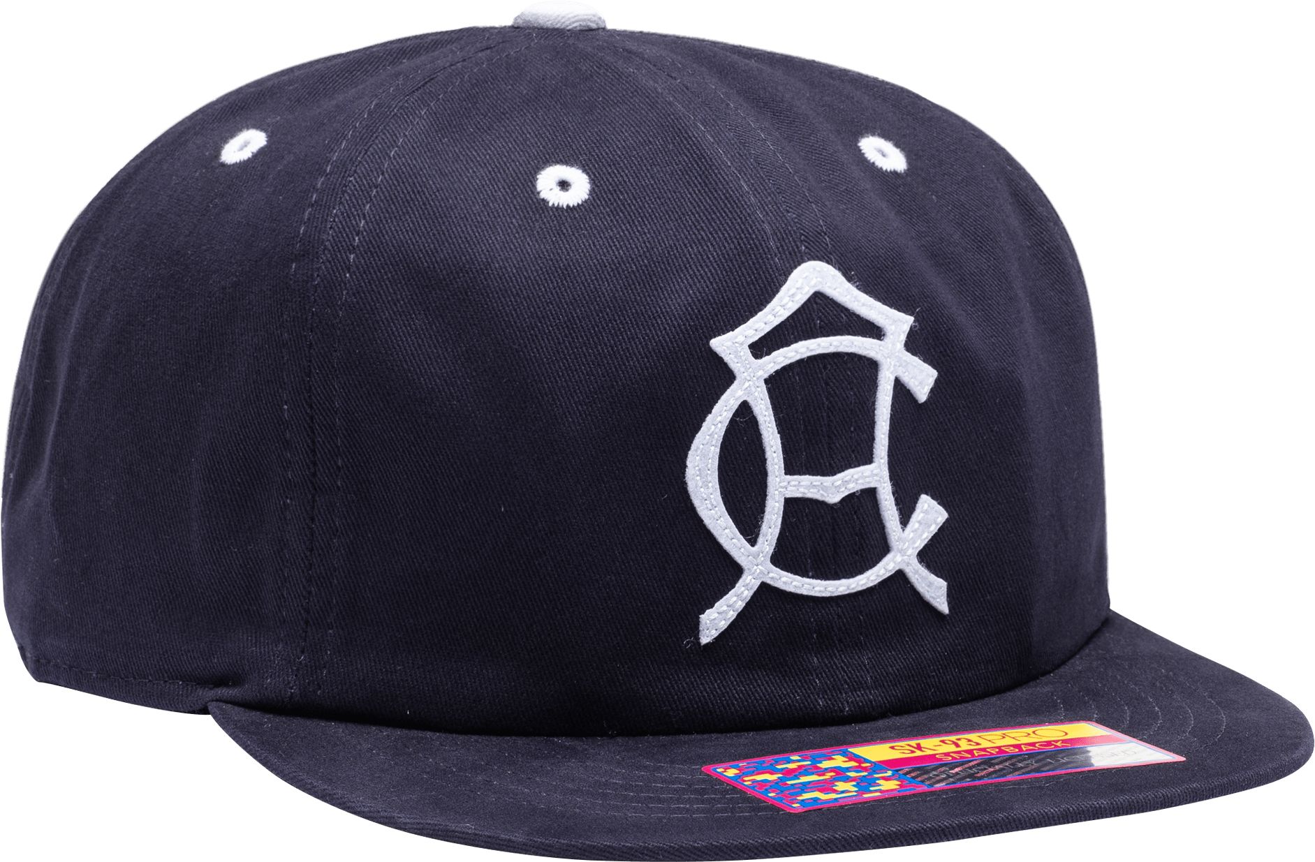 Fan Ink Adult Club America 2023 Logo Navy Snapback Hat product image