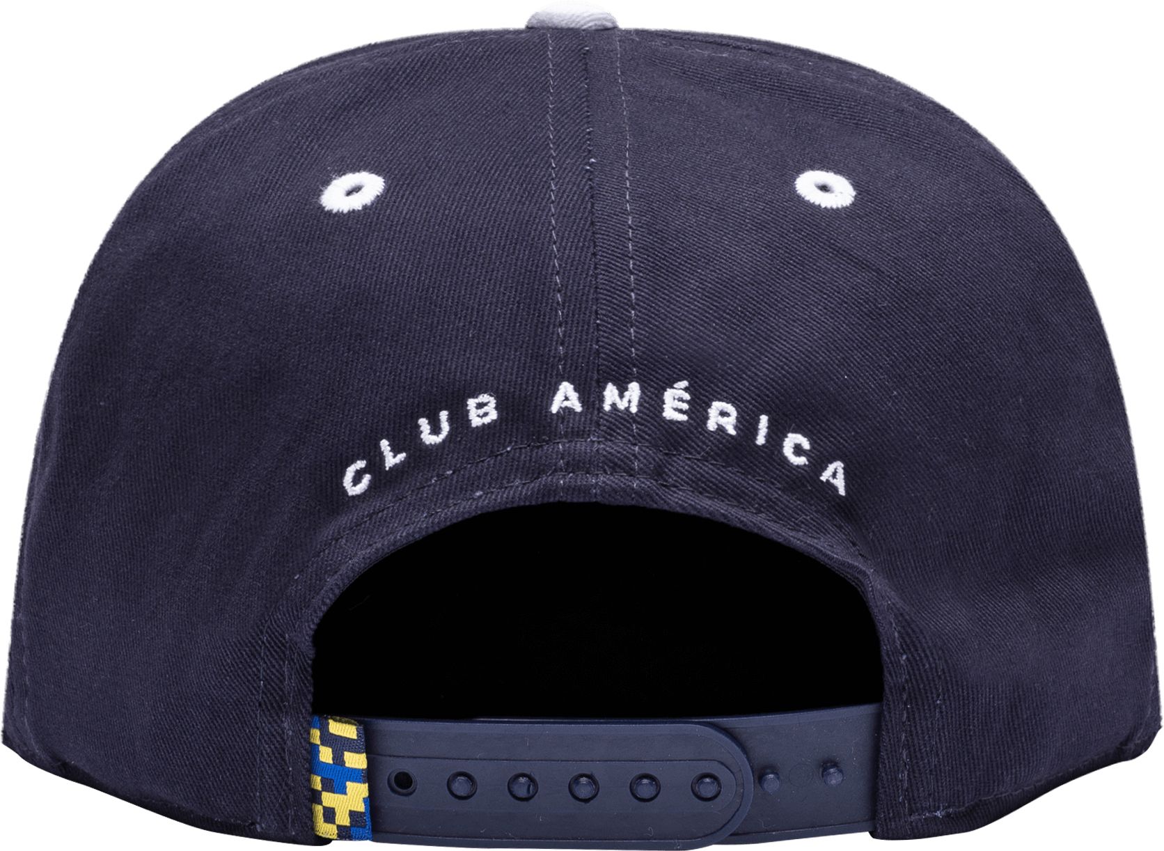 Fan Ink Adult Club America 2023 Logo Navy Snapback Hat