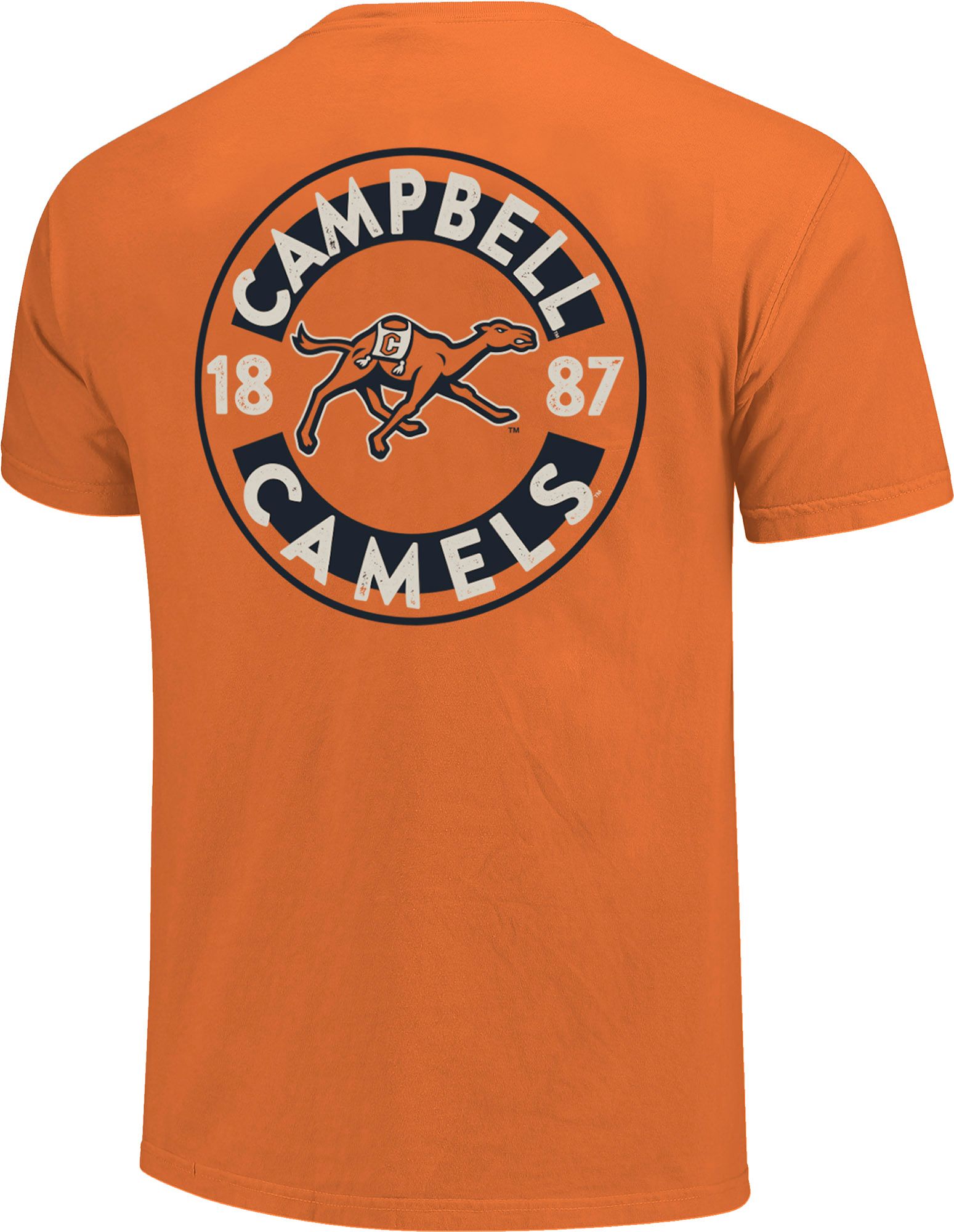 Image One Men's Campbell Fighting Camels Burnt Orange Mascot T-Shirt product image