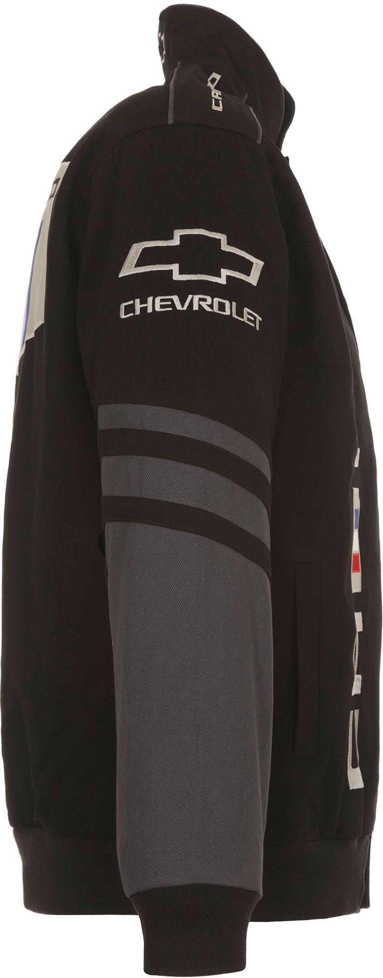 JH Design Camaro Black Twill Racing Jacket