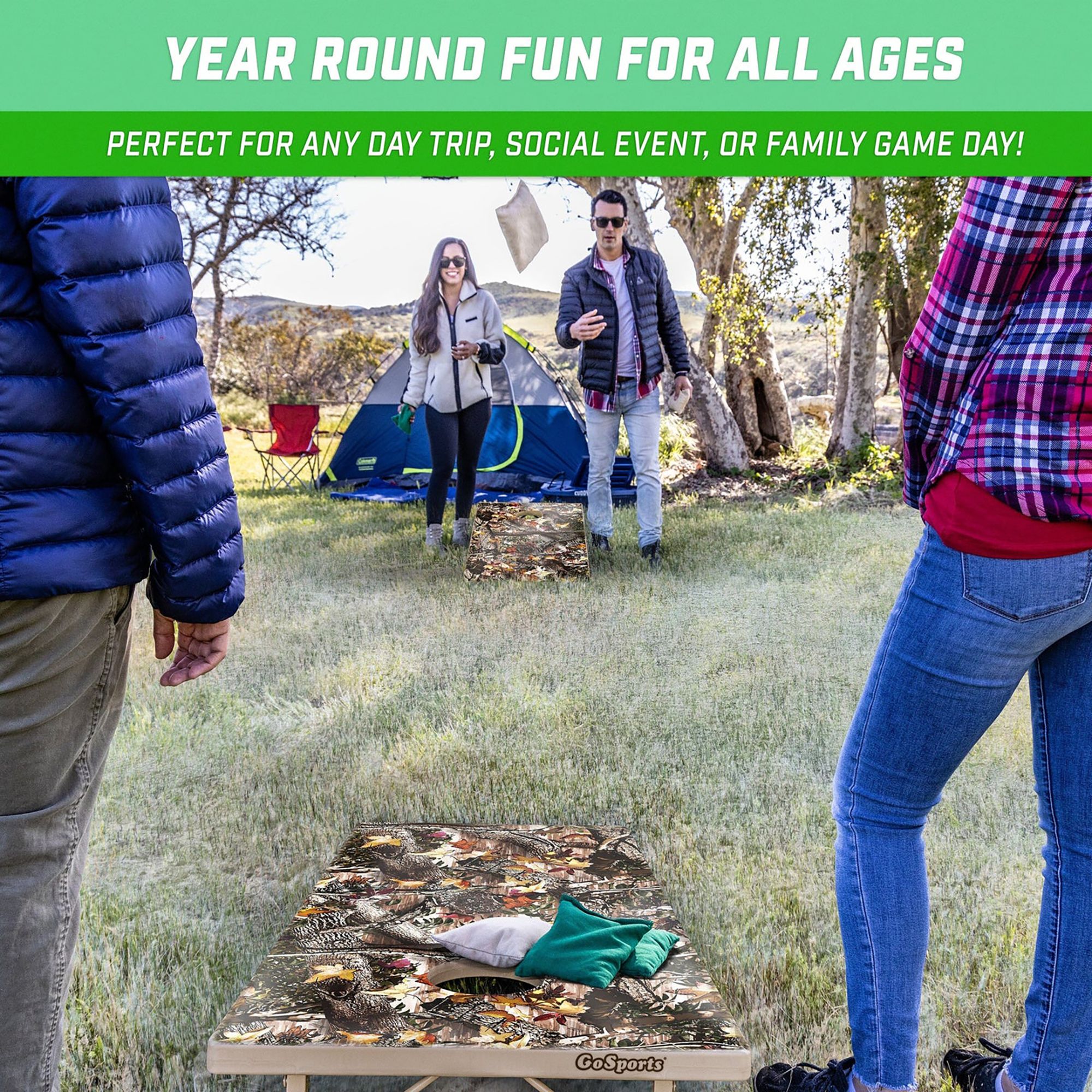 GoSports 2 x 4 ft. All Weather Cornhole Set product image