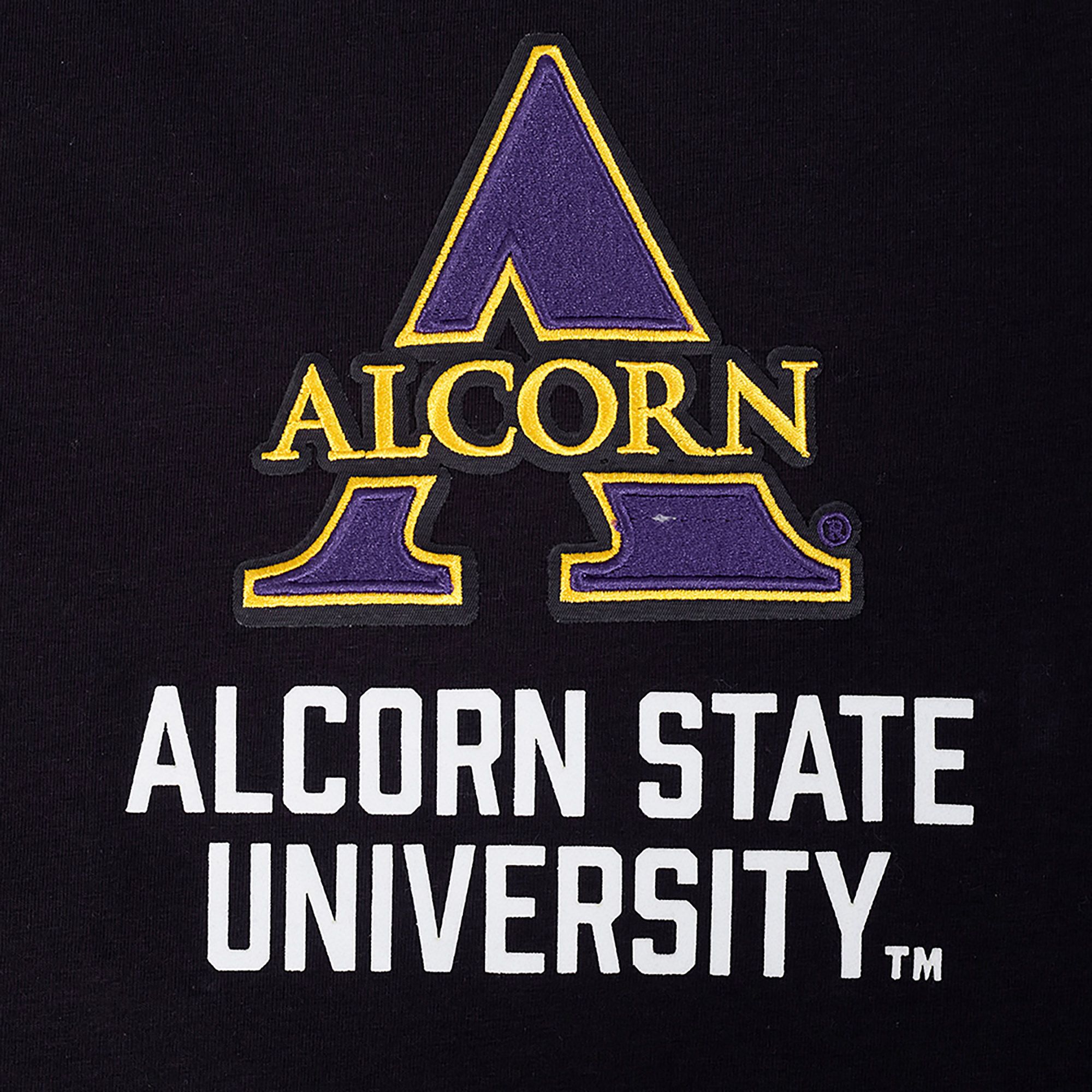 Pro Standard Men's Alcorn State Braves Black Homecoming Short Sleeve T-Shirt product image