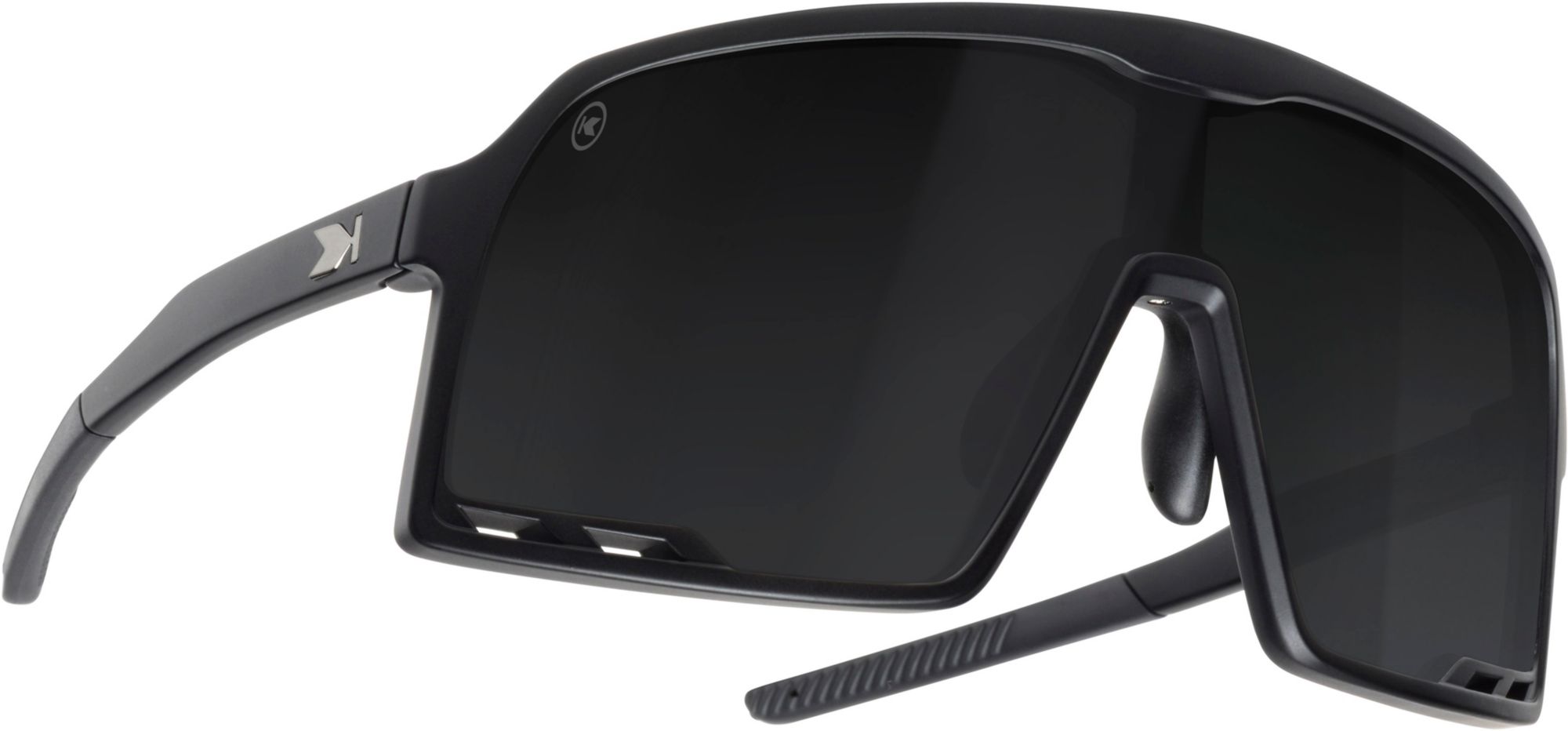 Knockaround Adult Campeones Wraparound Black on Black Sunglasses product image