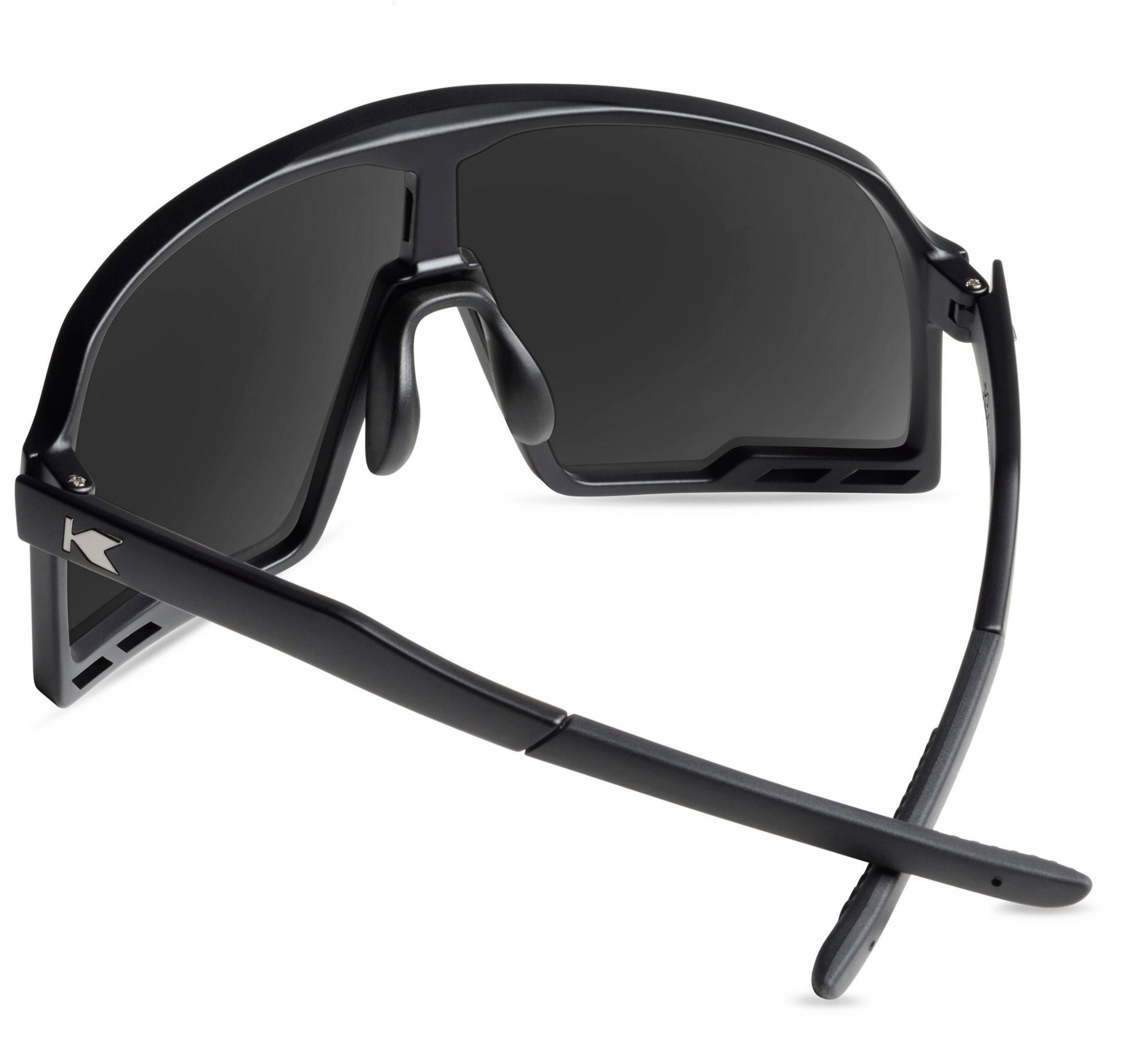 Knockaround Adult Campeones Wraparound Black on Black Sunglasses product image
