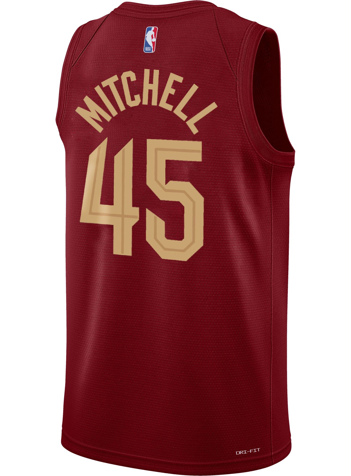 Nike Cleveland Cavaliers Donovan Mitchell 45 Red Dri FIT Swingman Jersey Dick s Sporting Goods