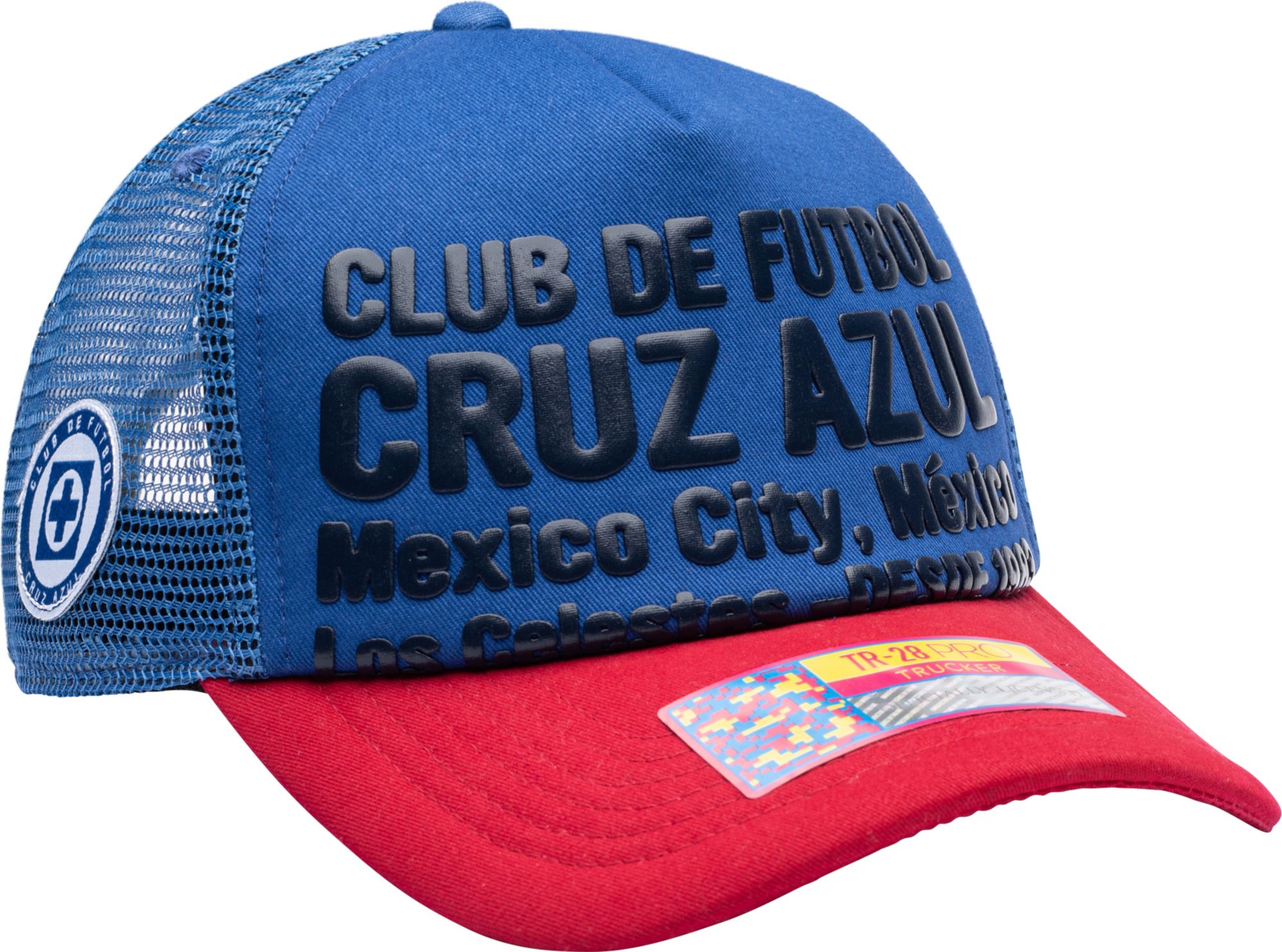 Fan Ink Cruz Azul Gold Adjustable Trucker Hat product image
