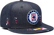 Fan Ink Cruz Azul Gallery Fitted Hat product image