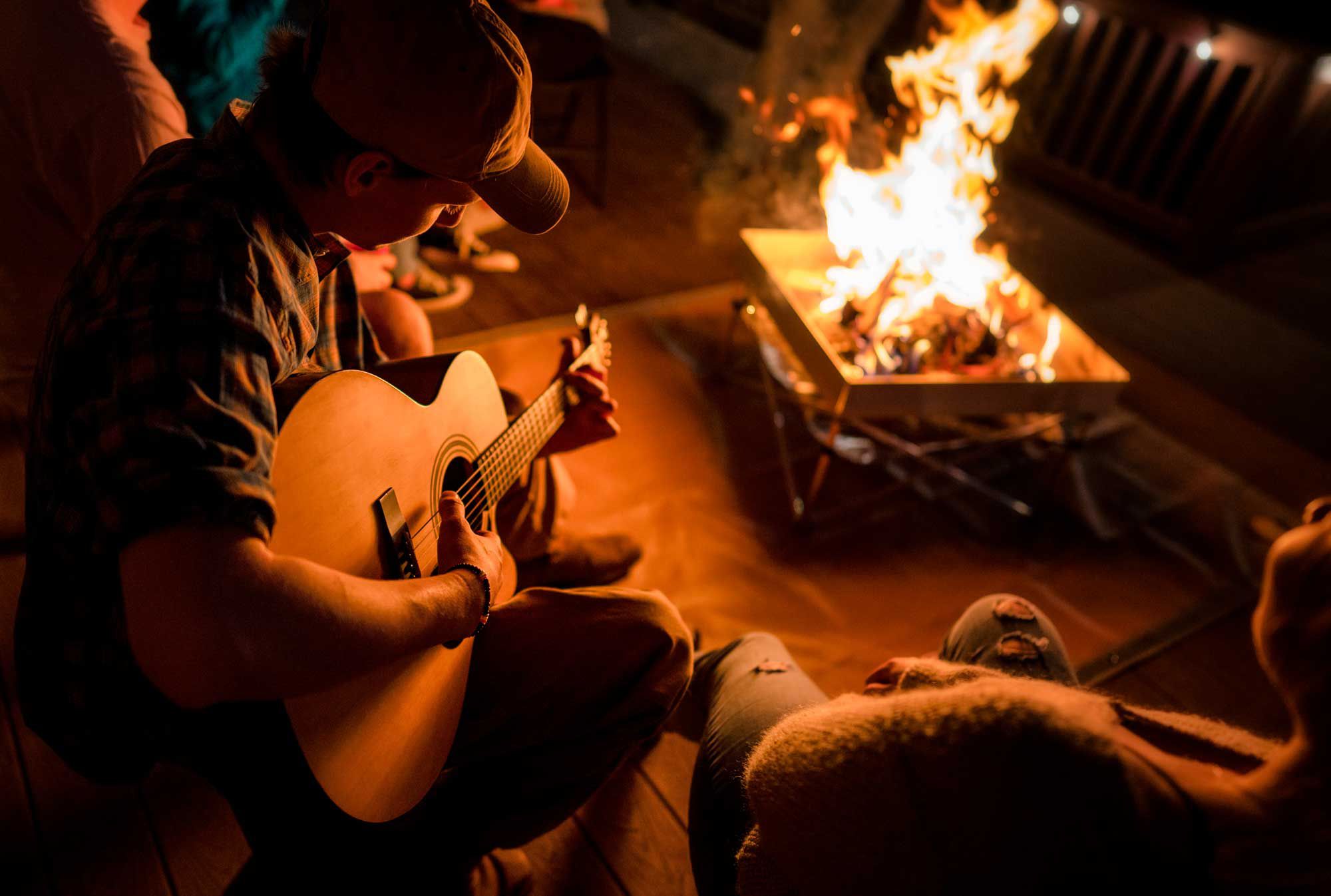 Fireside Industries Pop-Up Fire Pit Package – Heat Shield product image