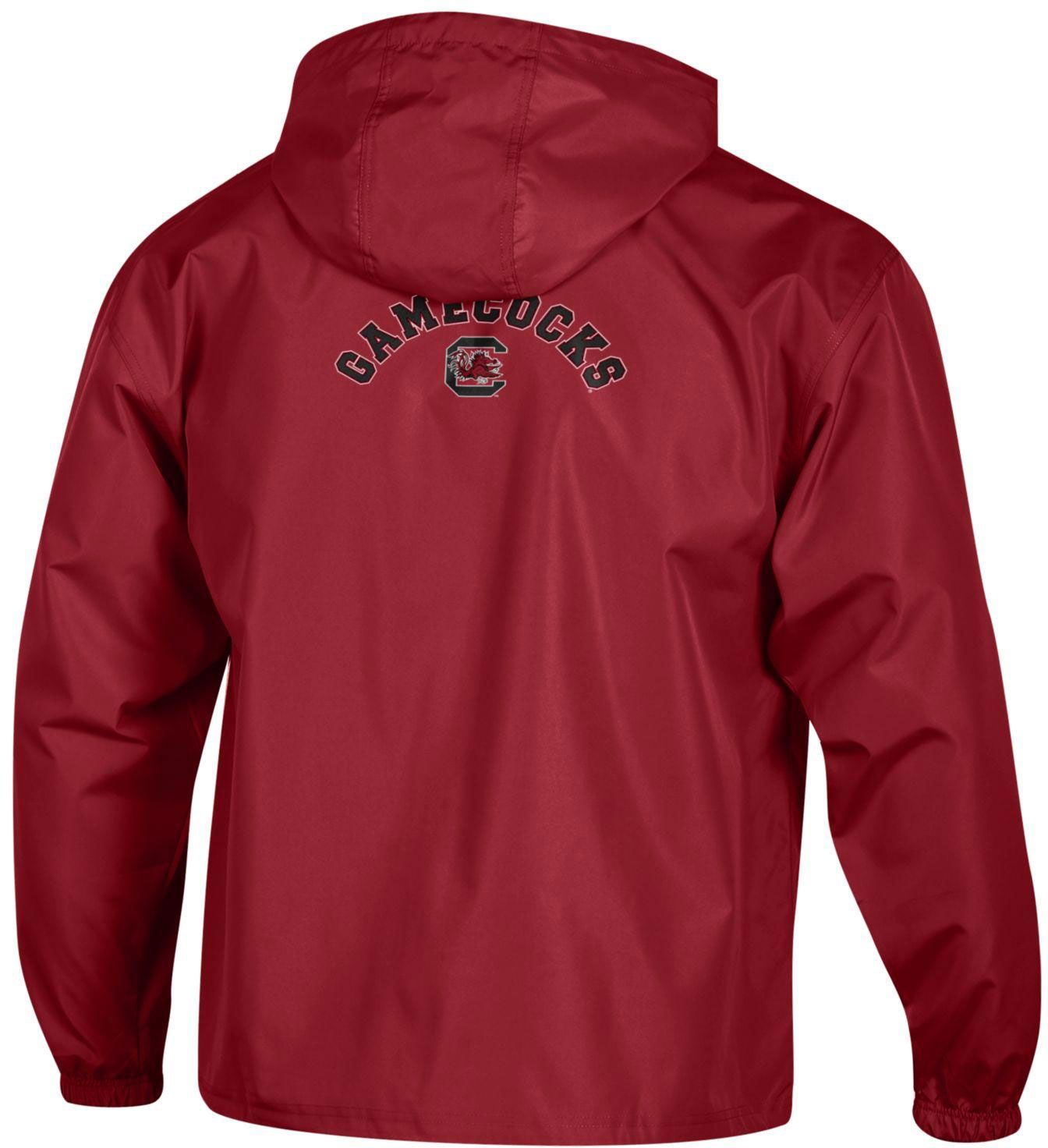Champion Men's South Carolina Gamecocks Garnet Packable 1/4 Zip Pullover Jacket product image