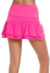 Lucky in Love Women's Santa Fe Long Pleated Tier Tennis Skirt product image