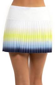 Lucky in Love Women's Long Wild Ombre Pleated Tennis Skirt product image