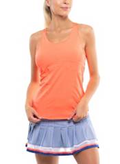 Lucky In Love Women's Long Kinetic Stripe Pleated Tennis Skirt product image