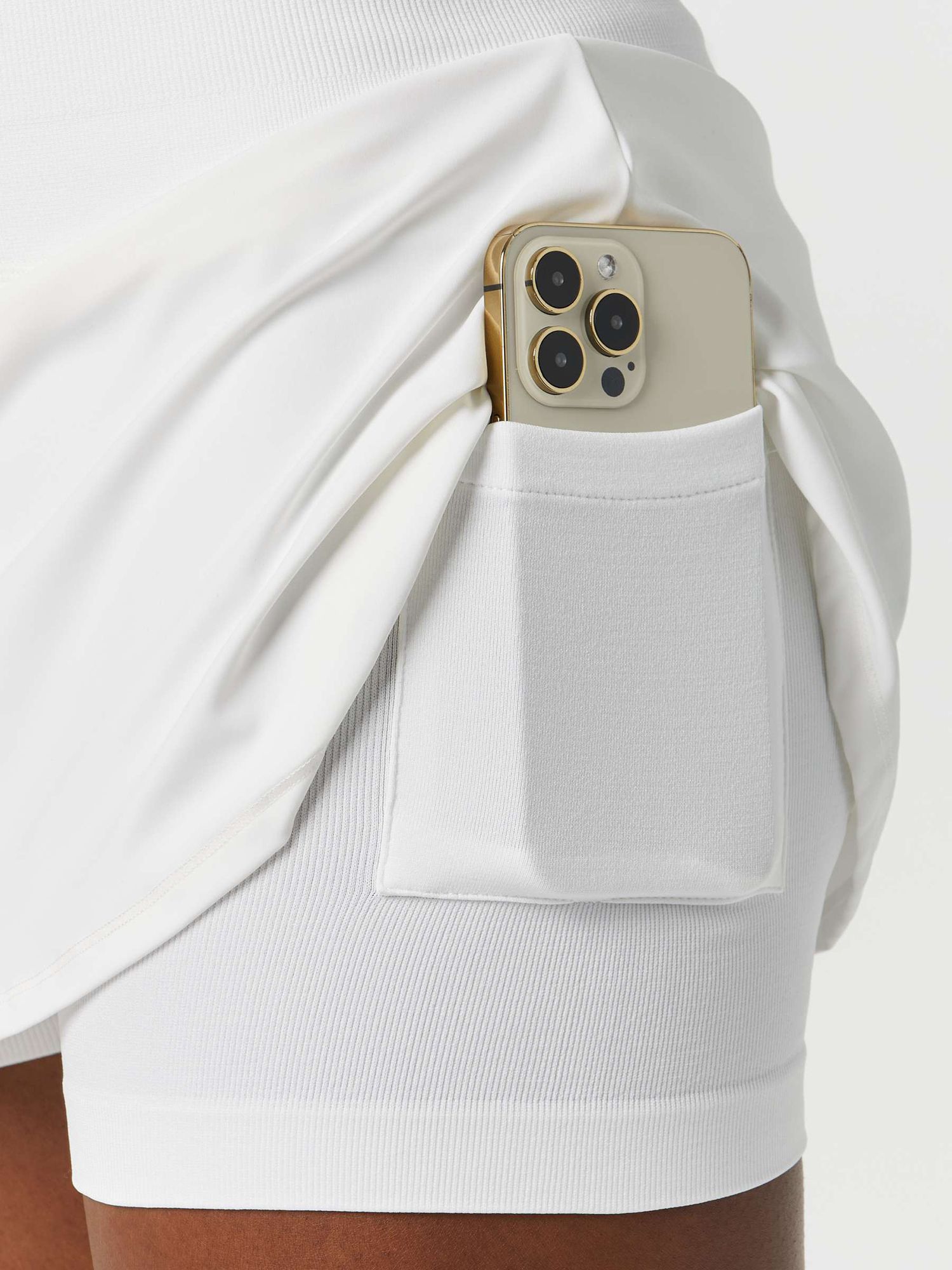 Lucky In Love Women's Long Baseline Tennis Skirt product image