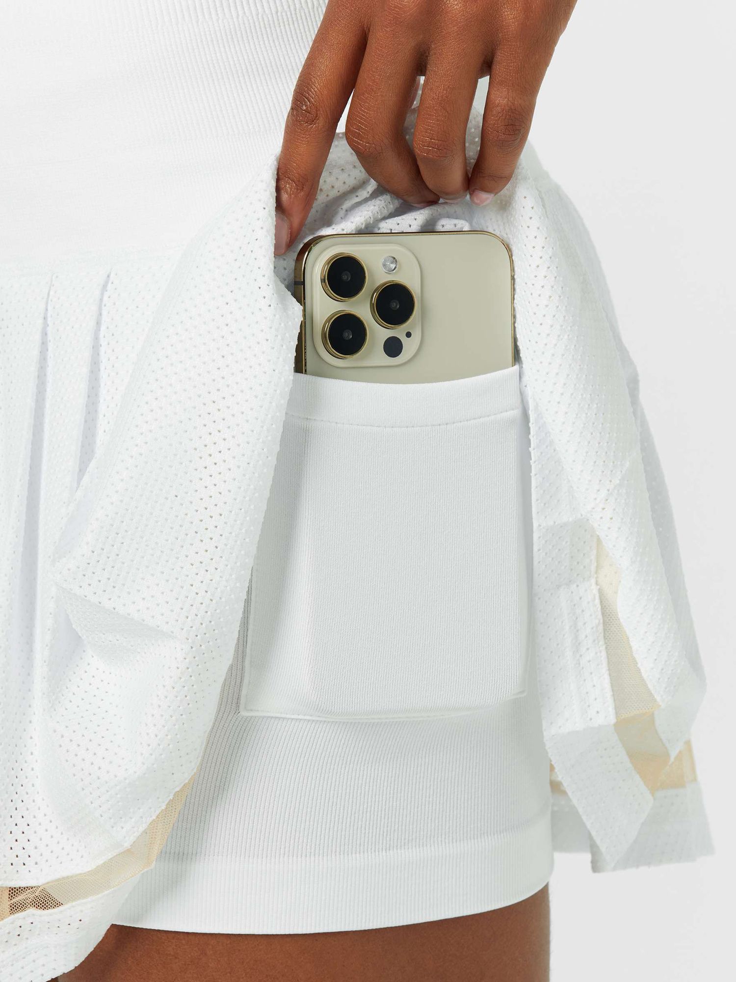 Lucky In Love Women's Long Be Tulle Pleated Tennis Skirt product image