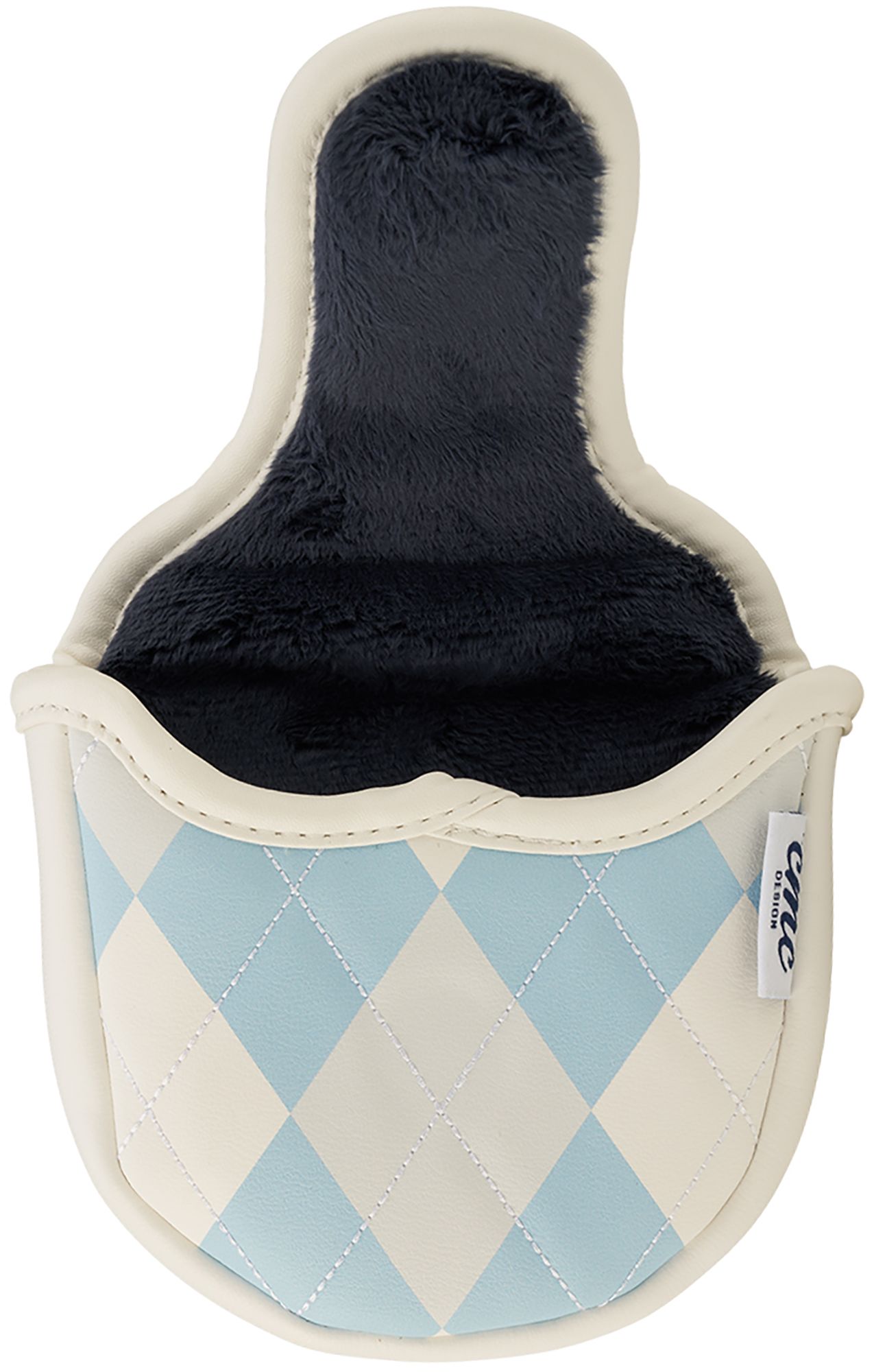 Barstool Sports Hit It Hard Blue Argyle Mallet Putter Headcover product image