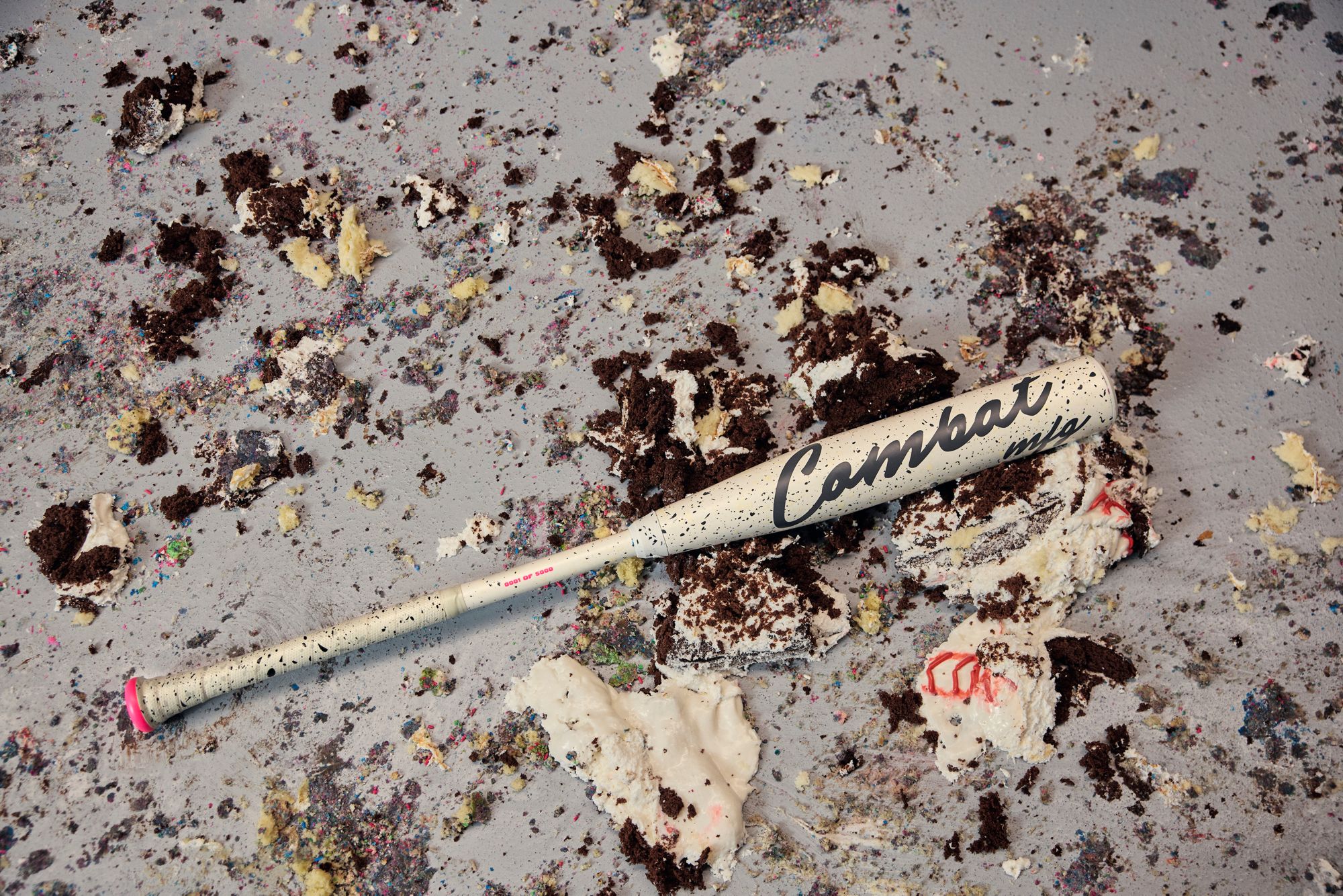 COMBAT MFG Cookies & Cream SPEC-H1 Hybrid BBCOR Bat (-3) product image