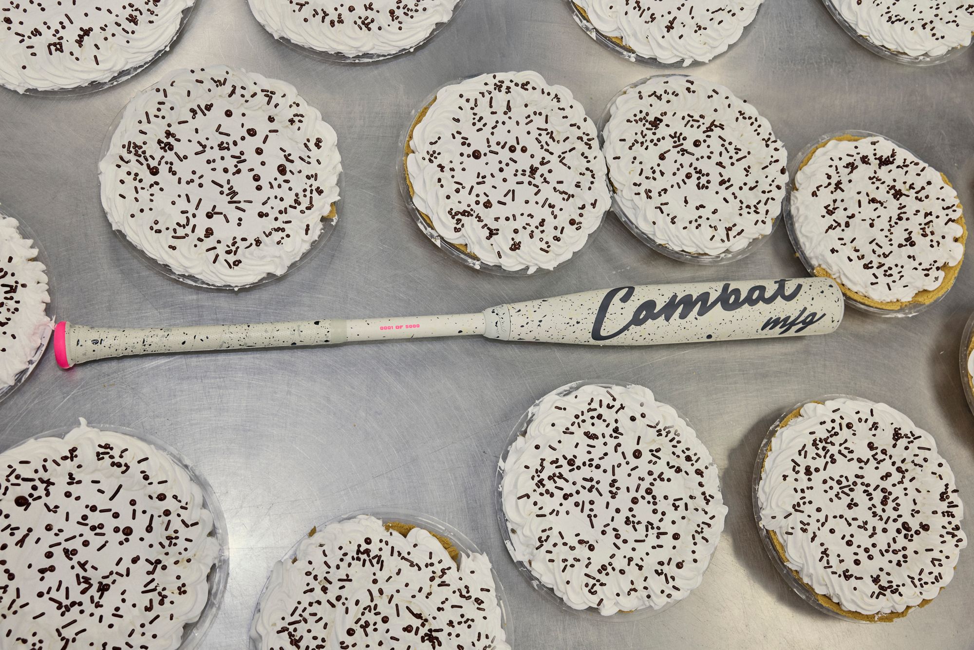 COMBAT MFG Cookies & Cream SPEC-H1 Hybrid BBCOR Bat (-3) product image