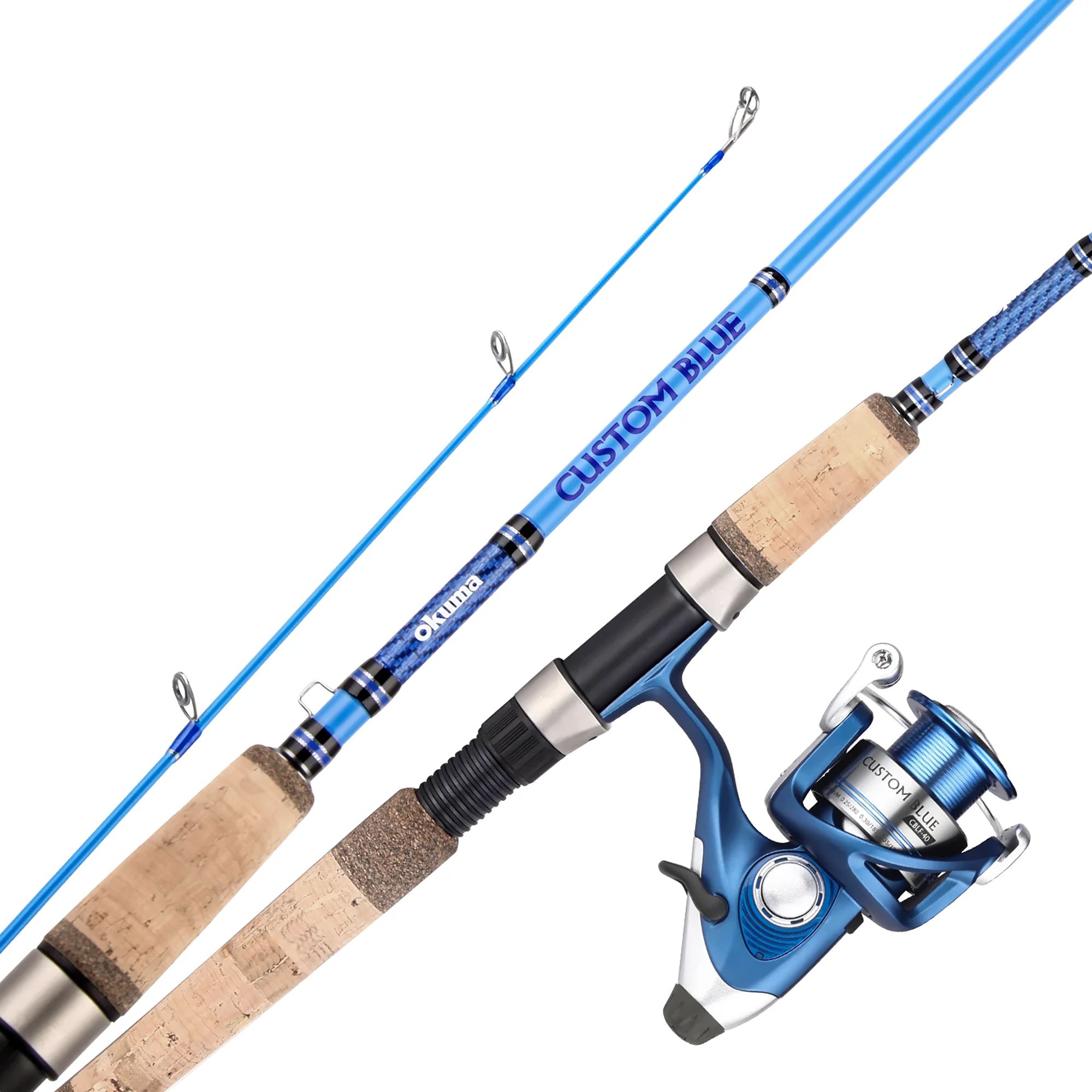 Okuma Custom Blue Spinning Rod Combo Publiclands