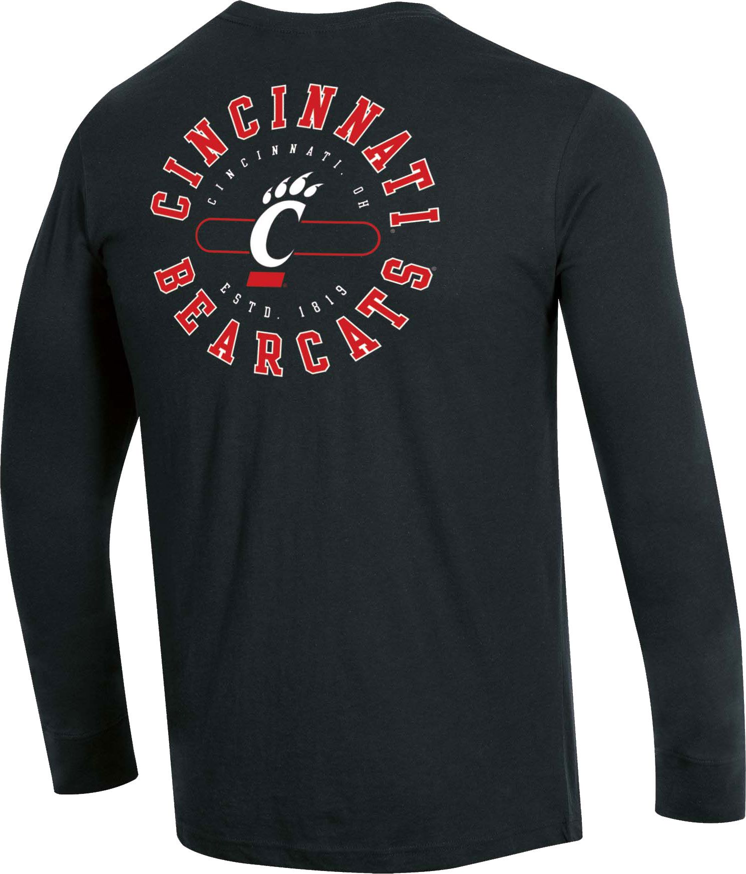 Champion Men's Cincinnati Bearcats Black Lifestyle Long Sleeve T-Shirt