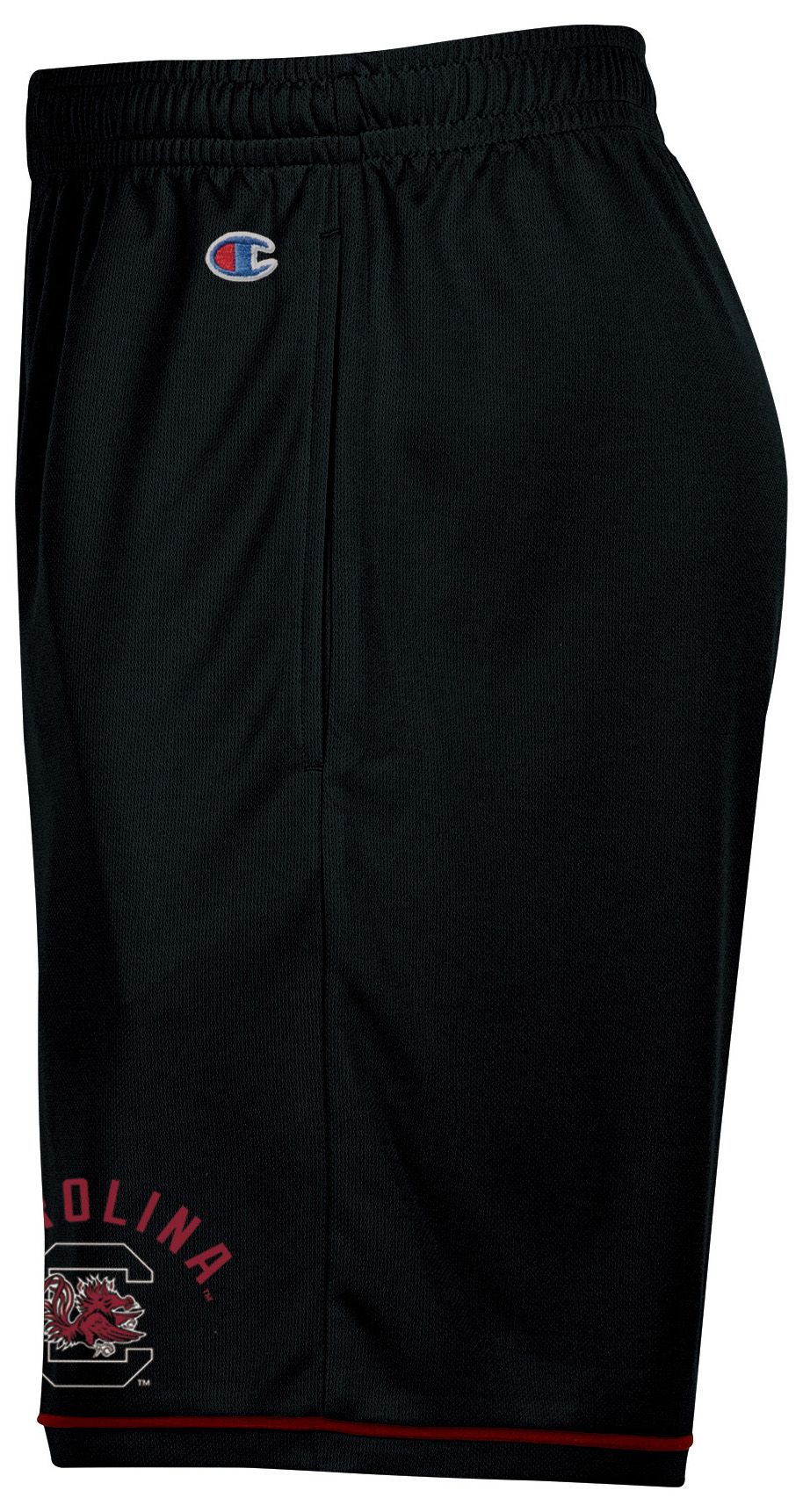 Champion Men's South Carolina Gamecocks Black/Cardinal Highlight Shorts product image