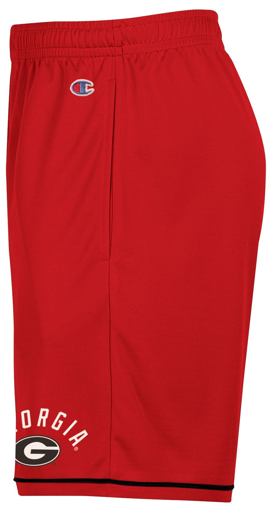 Champion Men's Georgia Bulldogs Red/Black Highlight Shorts product image