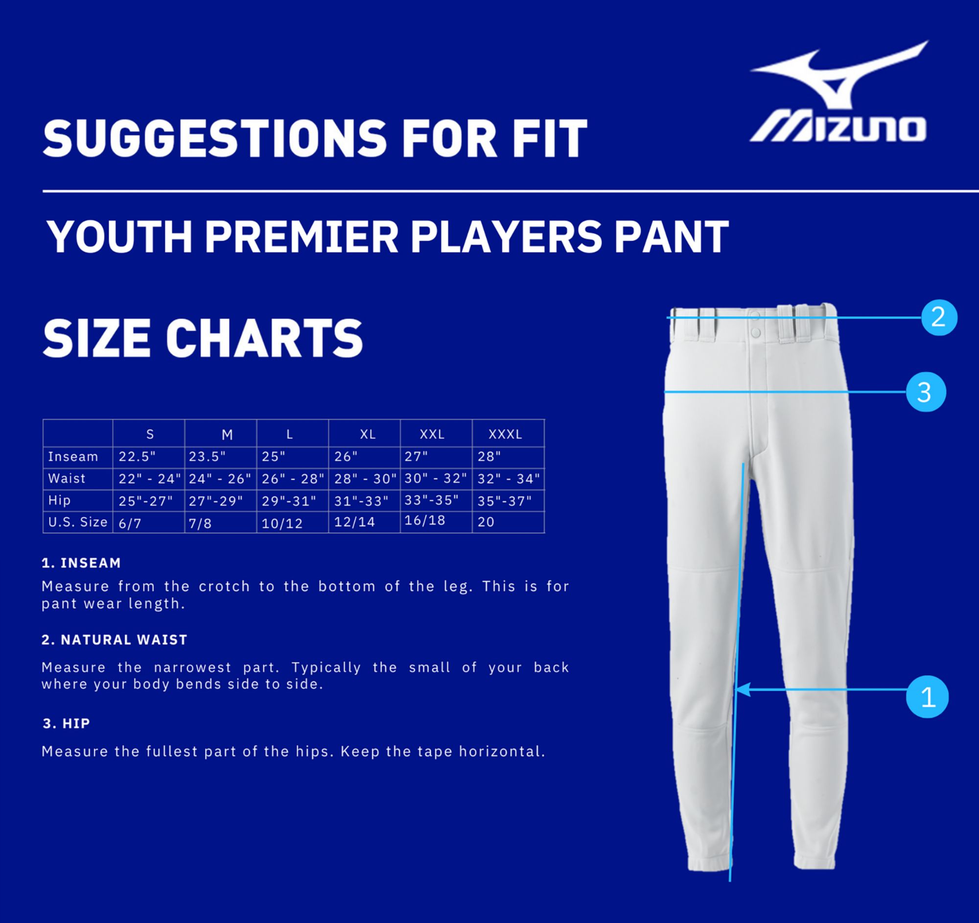 Mizuno Boys' Select Pro Baseball Pants product image
