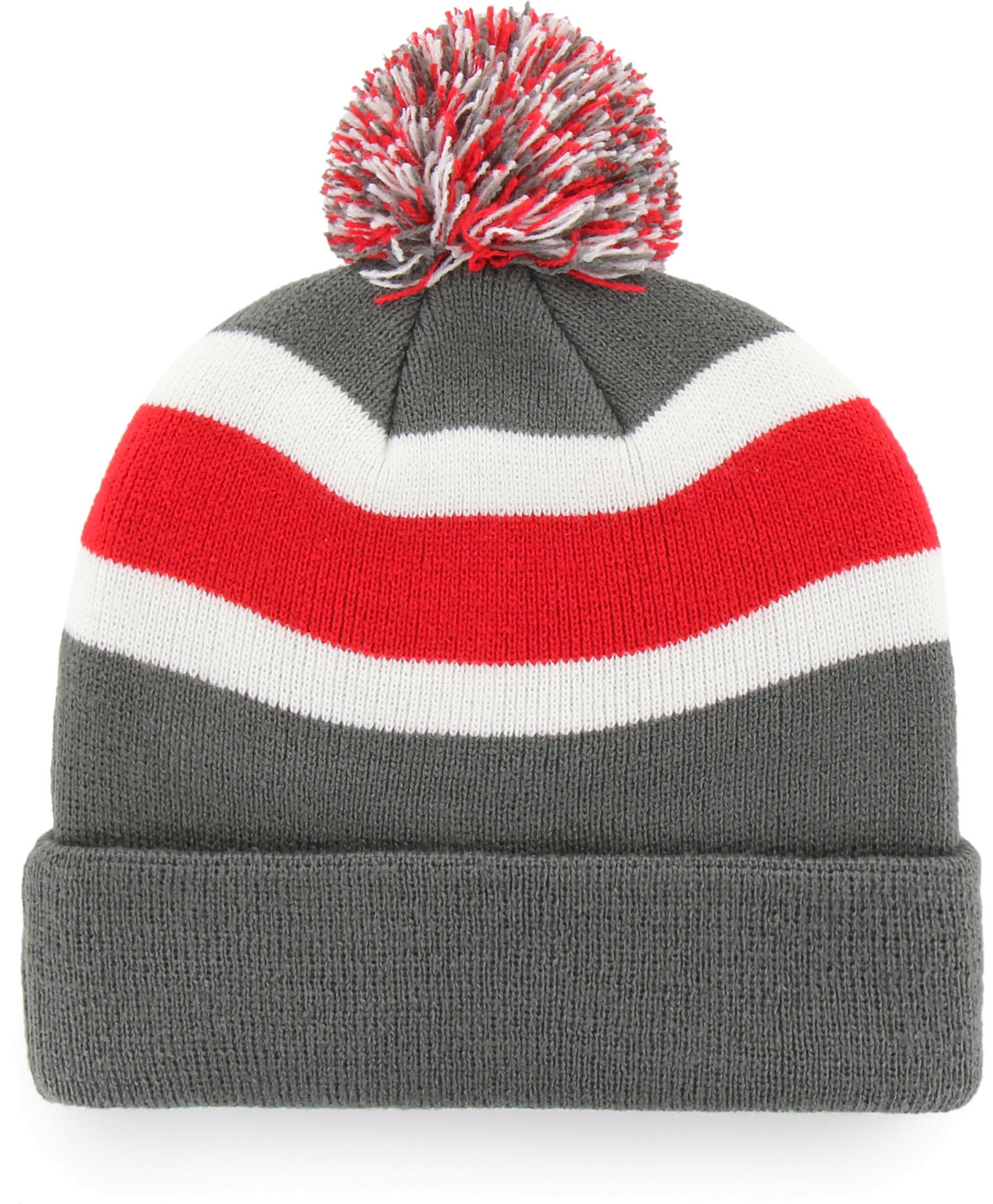‘47 Men's Youngstown State Penguins Grey Breakaway Cuffed Knit Hat product image