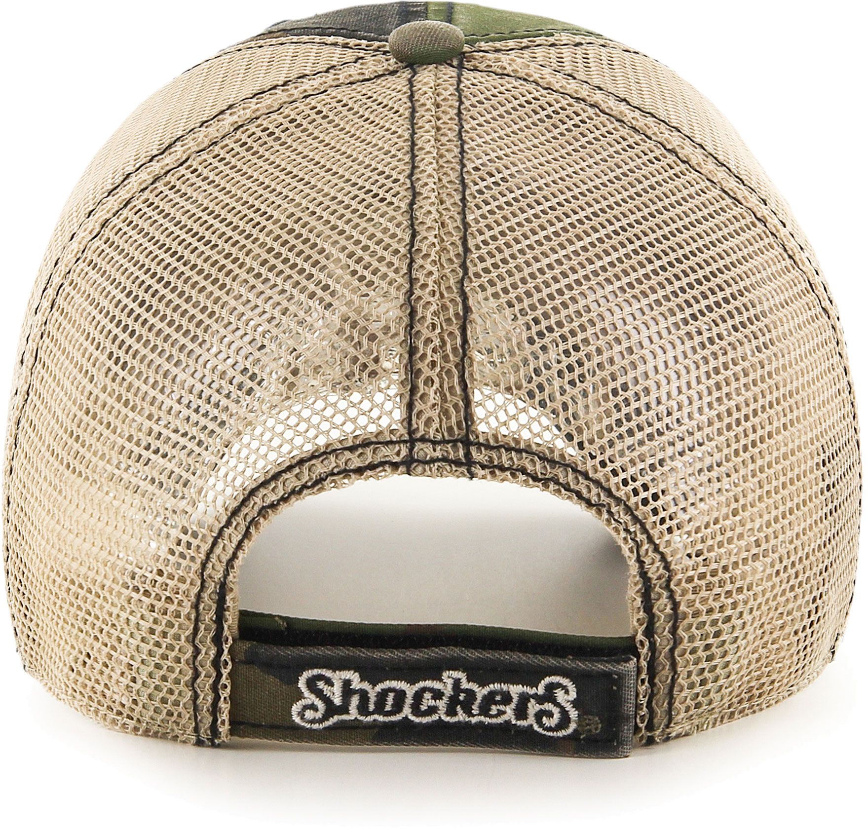 ‘47 Men's Wichita State Shockers Camo Burnett Clean Up Adjustable Hat product image