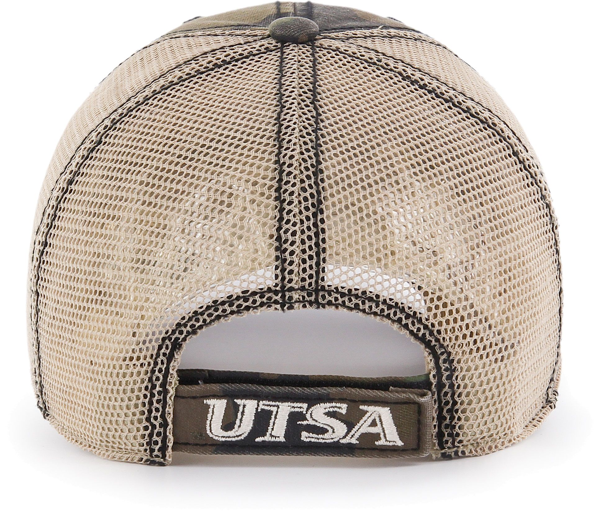 ‘47 Men's UT San Antonio Roadrunners Camo Burnett Clean Up Adjustable Hat product image