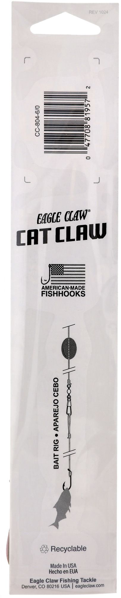 Eagle Claw Cat Claw Octopus Circle Nylawire Snell product image