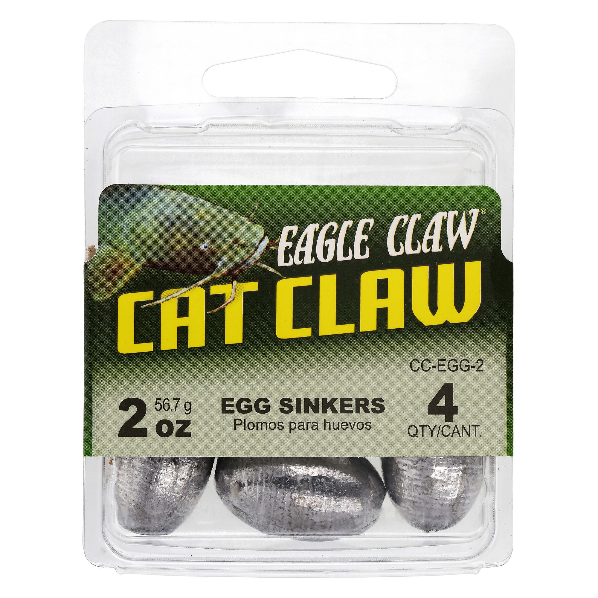 Eagle Claw Cat Claw Egg Sinkers product image