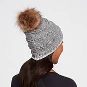 Northeast Outfitters Women's Cozy Nep-Rib Fur Pom Beanie product image