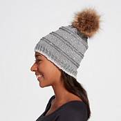 Northeast Outfitters Women's Cozy Nep-Rib Fur Pom Beanie product image