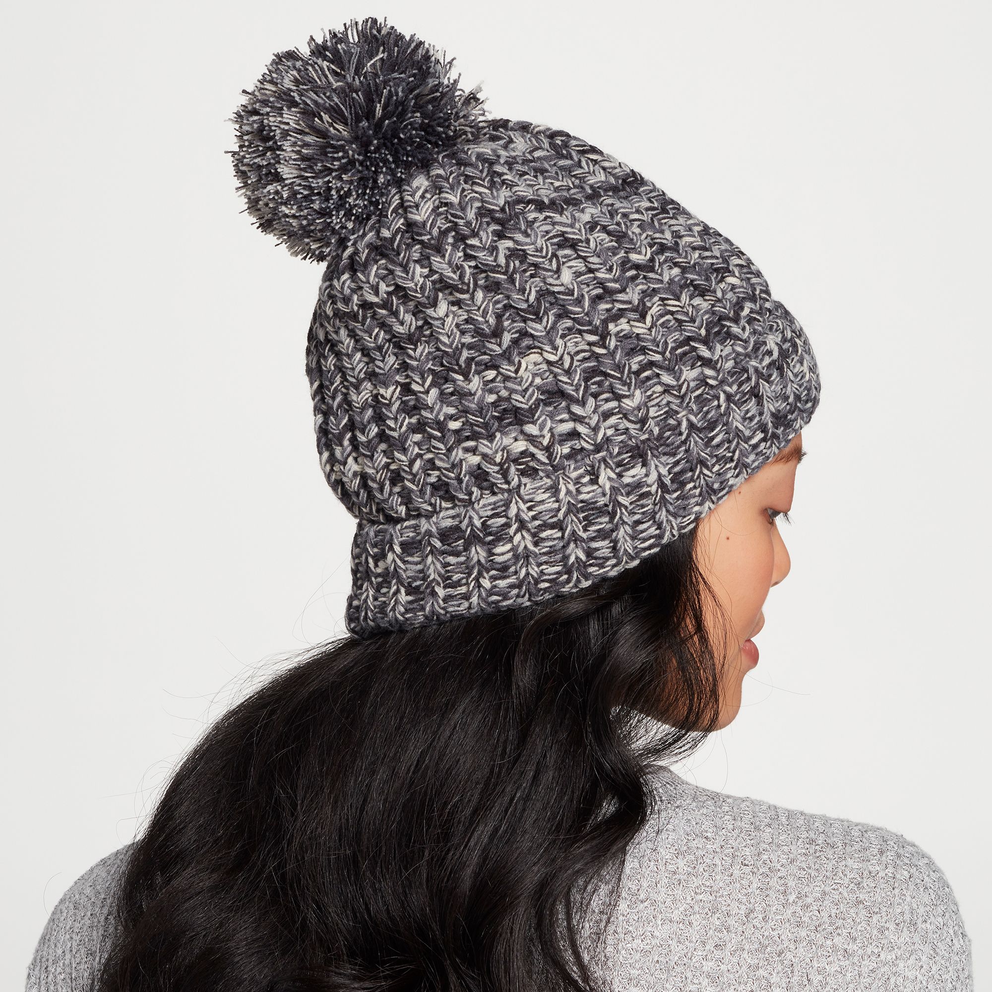 Northeast Outfitters Women's Cozy Cabin Space Dye Pom Hat product image