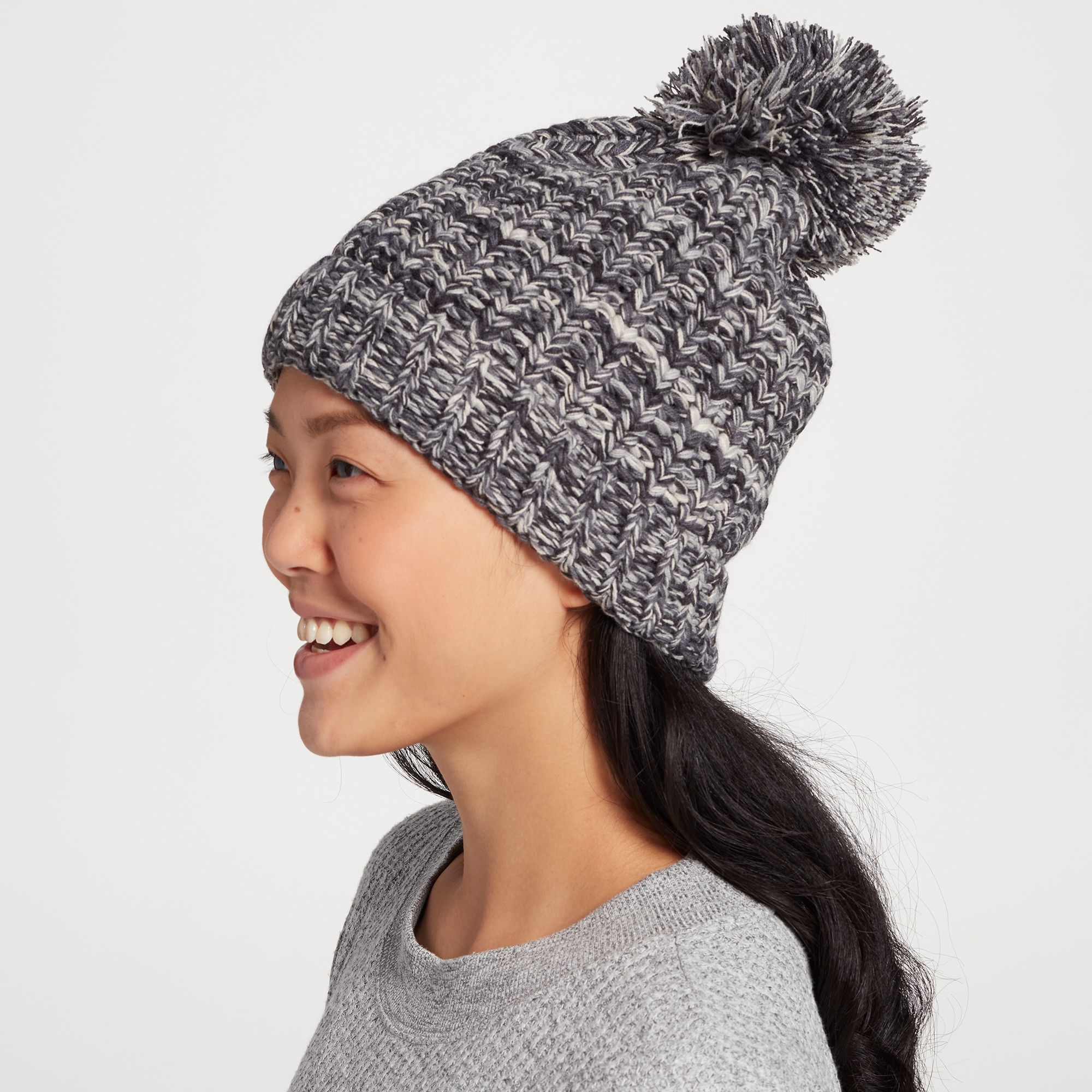 Northeast Outfitters Women's Cozy Cabin Space Dye Pom Hat product image