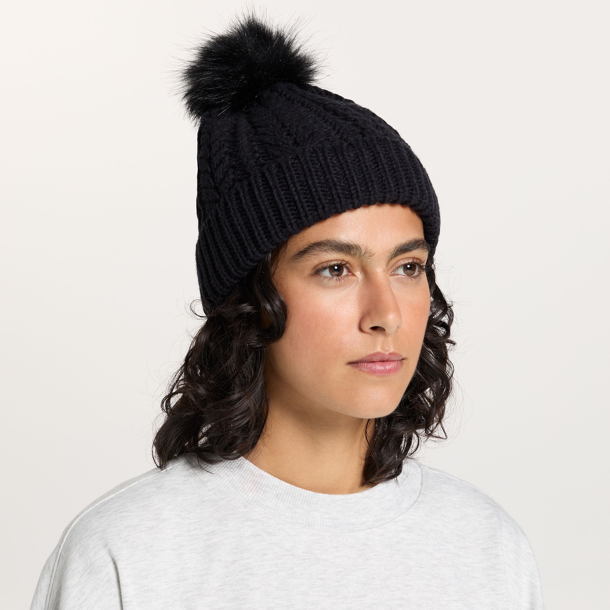 Northeast Outfitters Cozy Cabin Women's Cable Knit Beanie product image