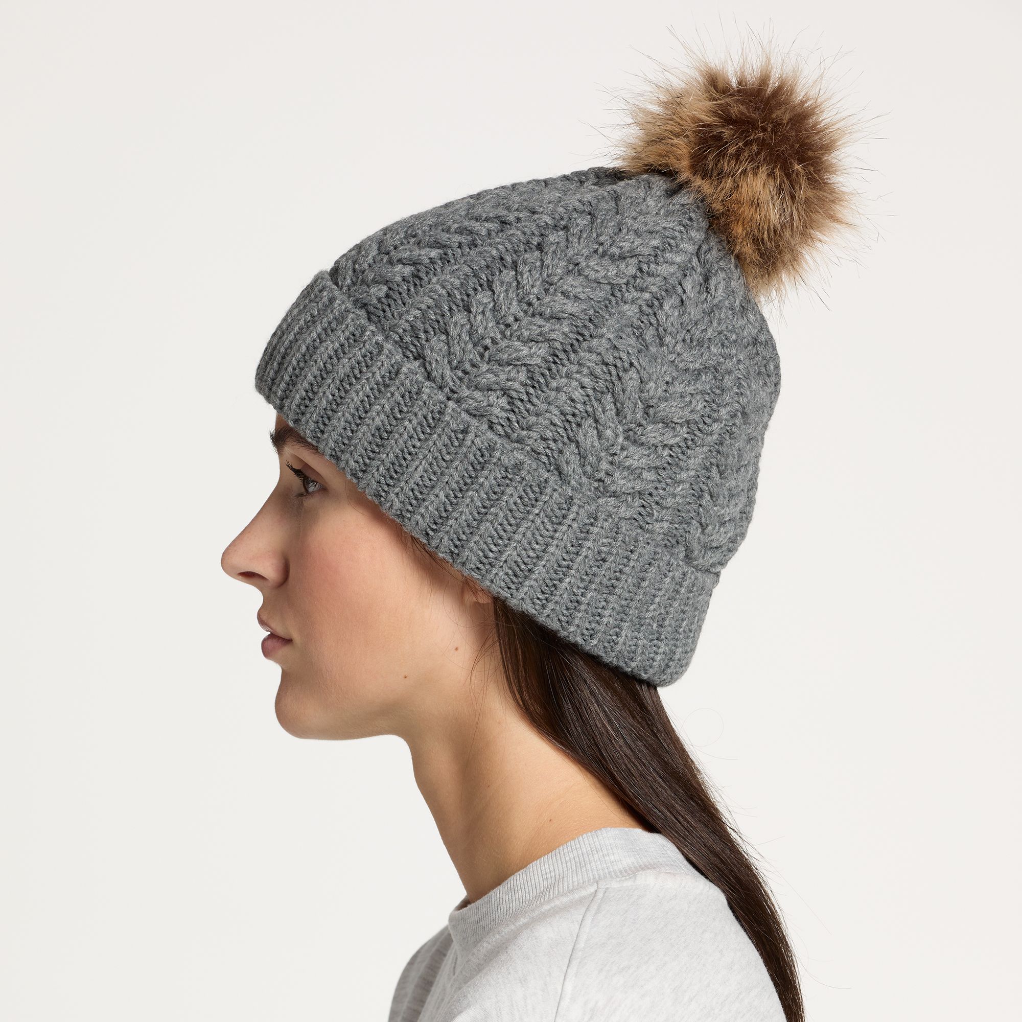 Northeast Outfitters Cozy Cabin Women's Cable Knit Beanie product image