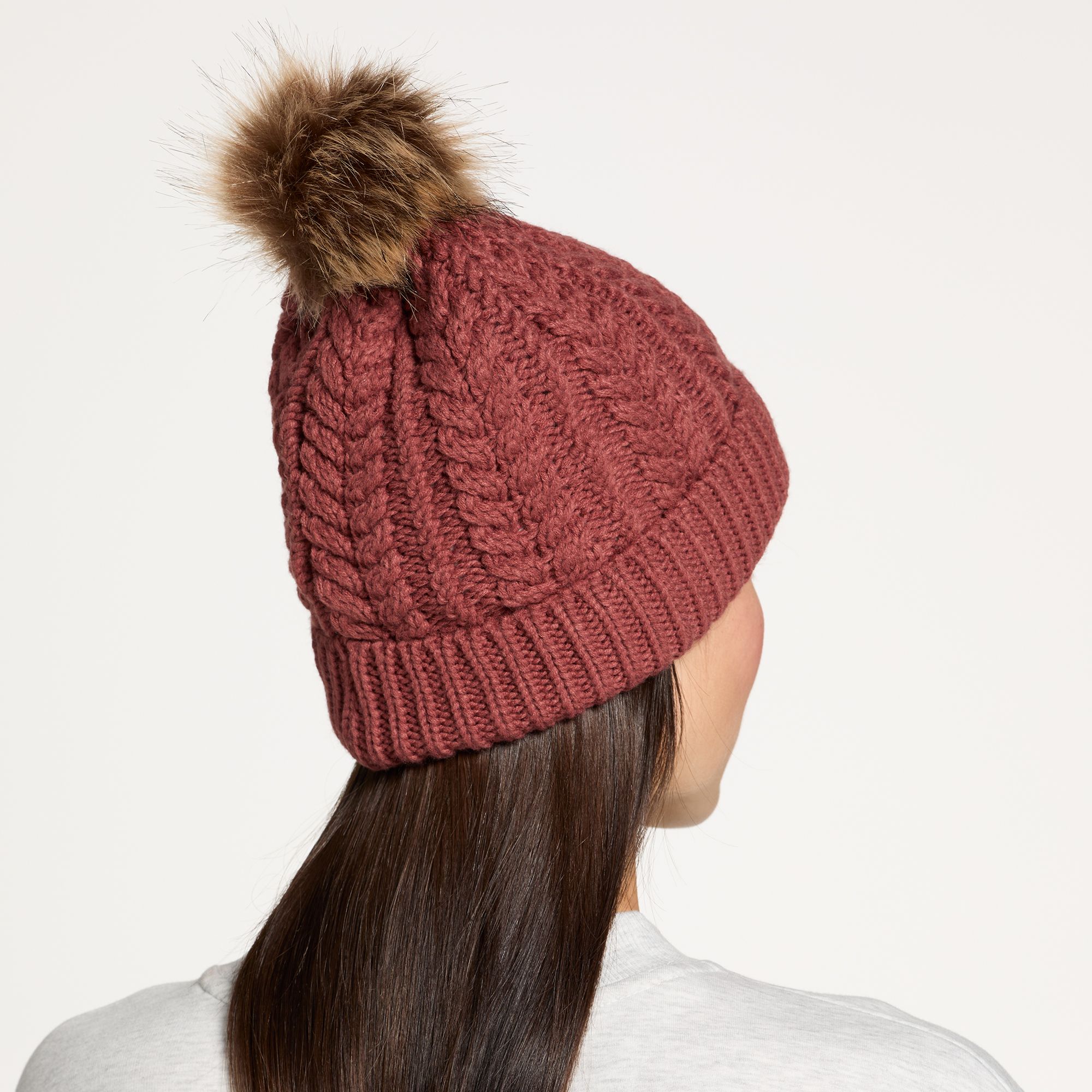 Northeast Outfitters Cozy Cabin Women's Cable Knit Beanie product image