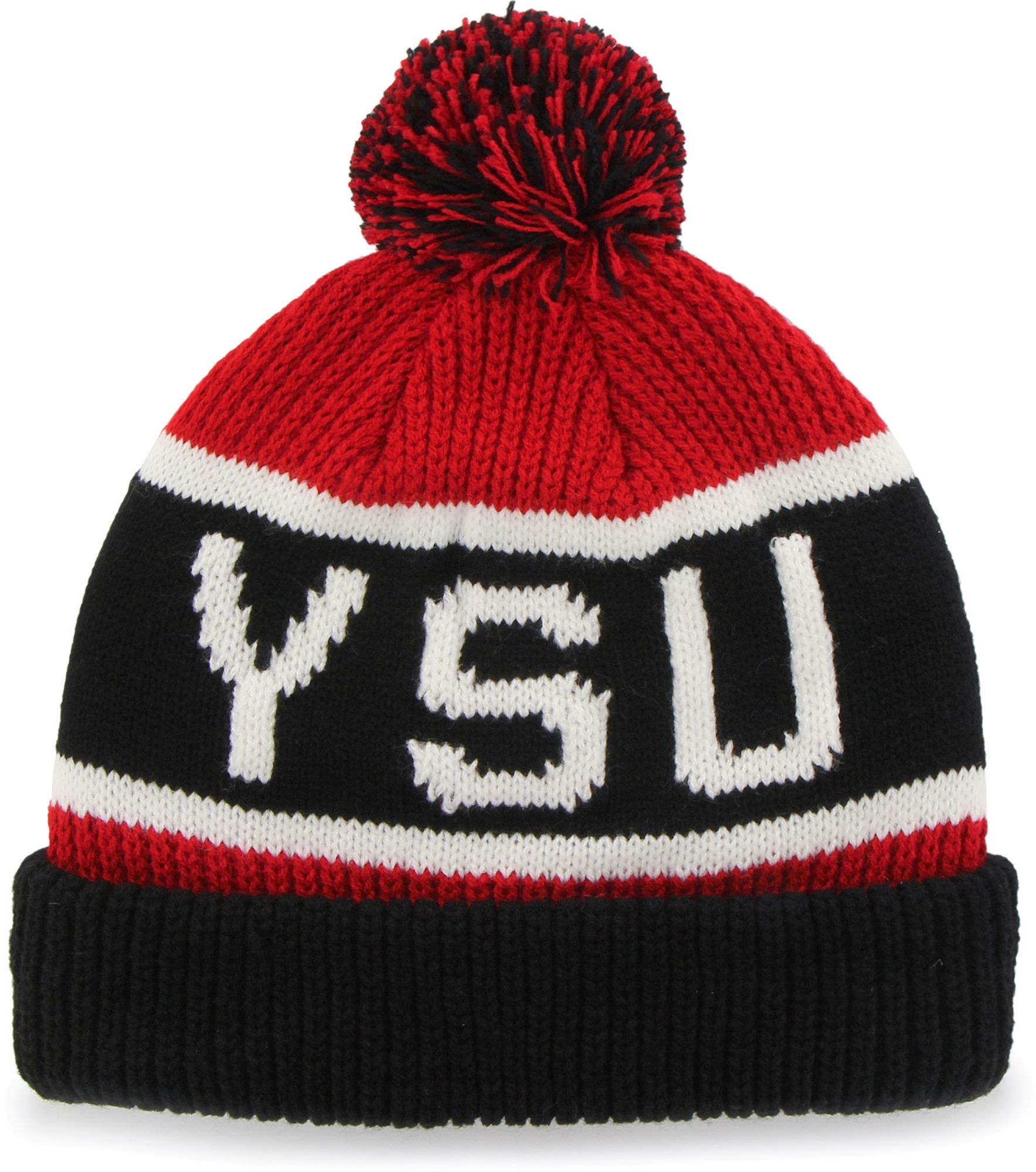 ‘47 Men's Youngstown State Penguins Red Calgary Cuffed Knit Hat product image