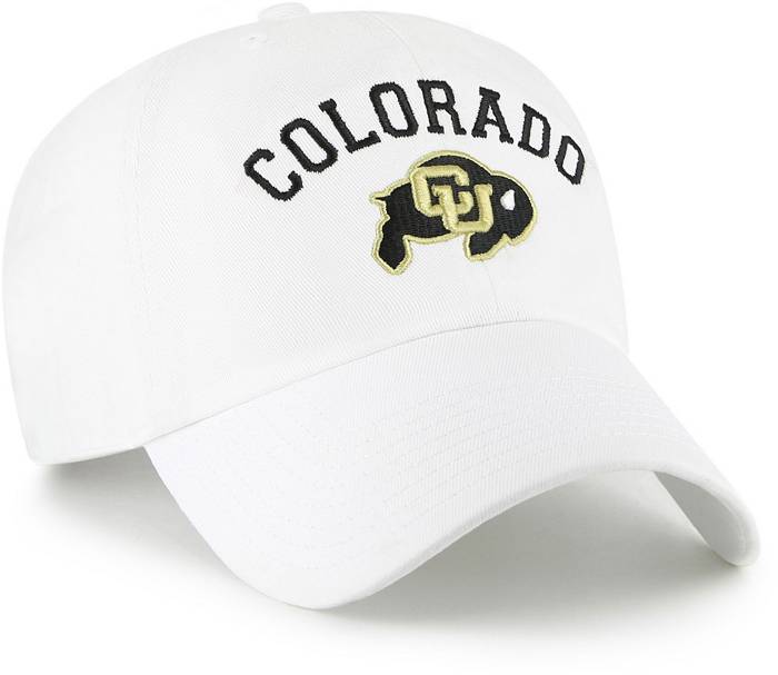 Men's Ahead White Colorado Buffaloes Brant Trucker Adjustable Hat
