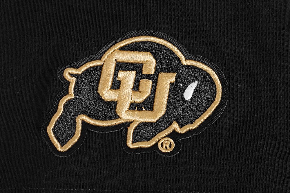 Pro Standard Women's Colorado Buffaloes Black Classic Boxy Crop T-Shirt product image