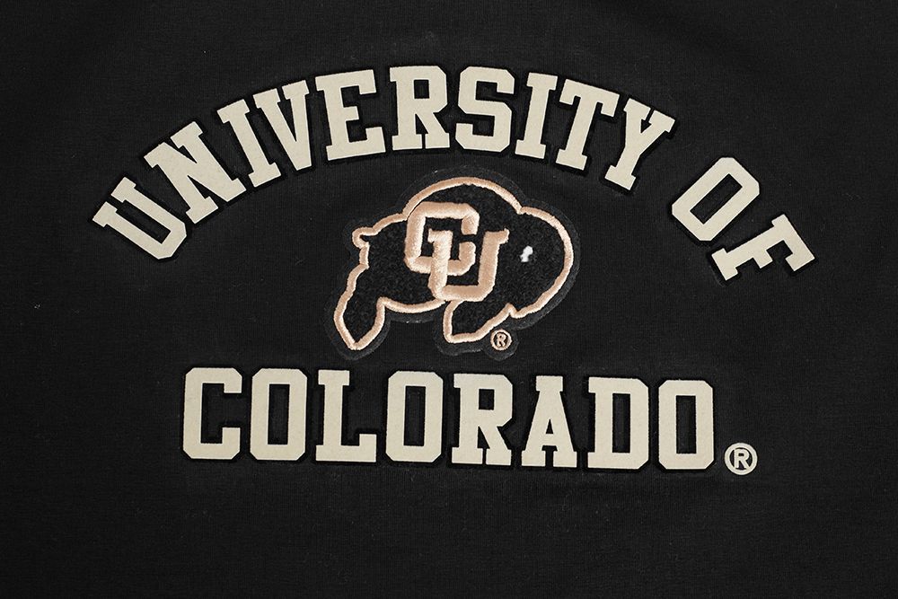 Pro Standard Women's Colorado Buffaloes Black Classic Boxy Crop T-Shirt product image