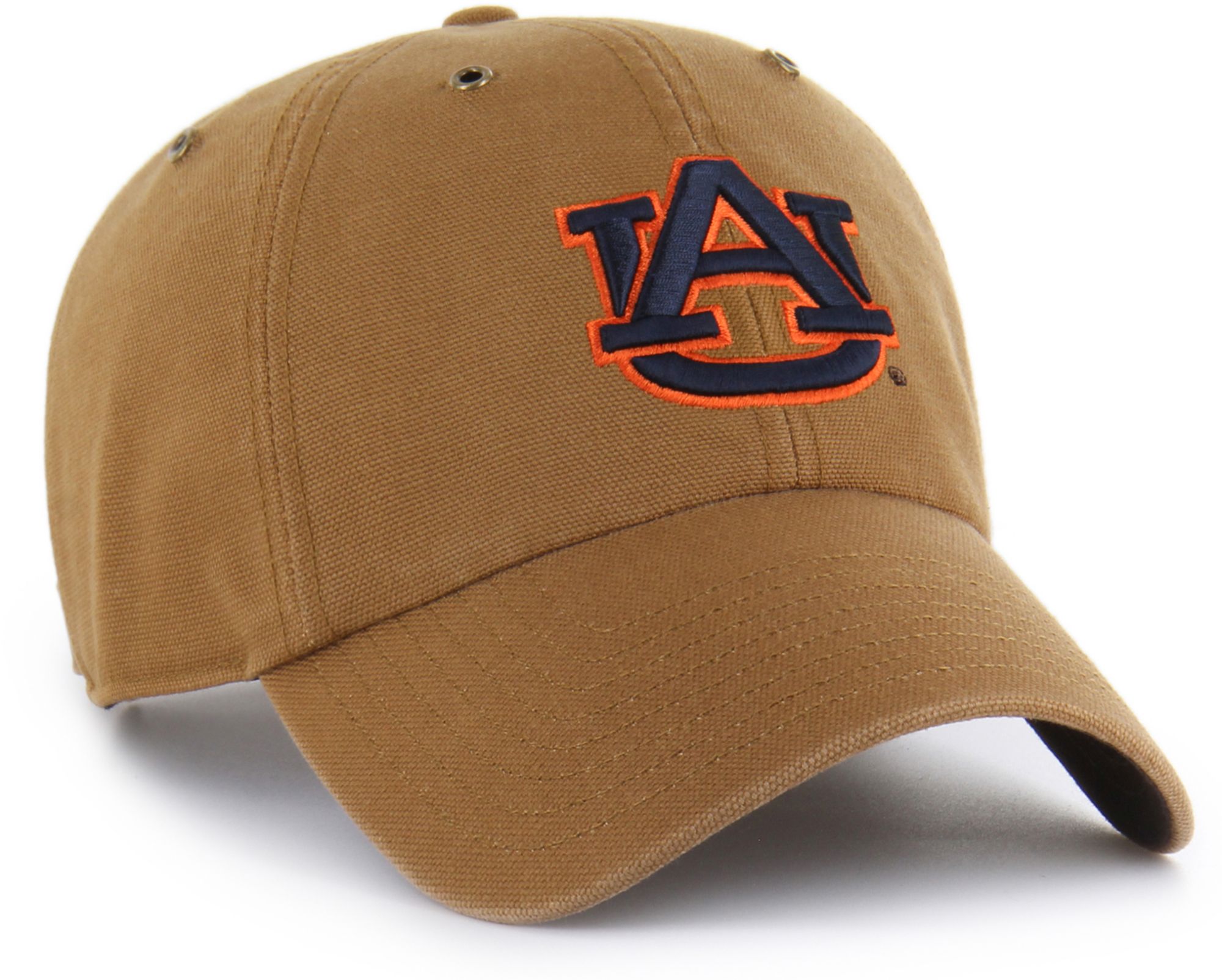 Carhartt x '47 Adult Auburn Tigers Carhartt Brown Clean Up Adjustable Hat product image