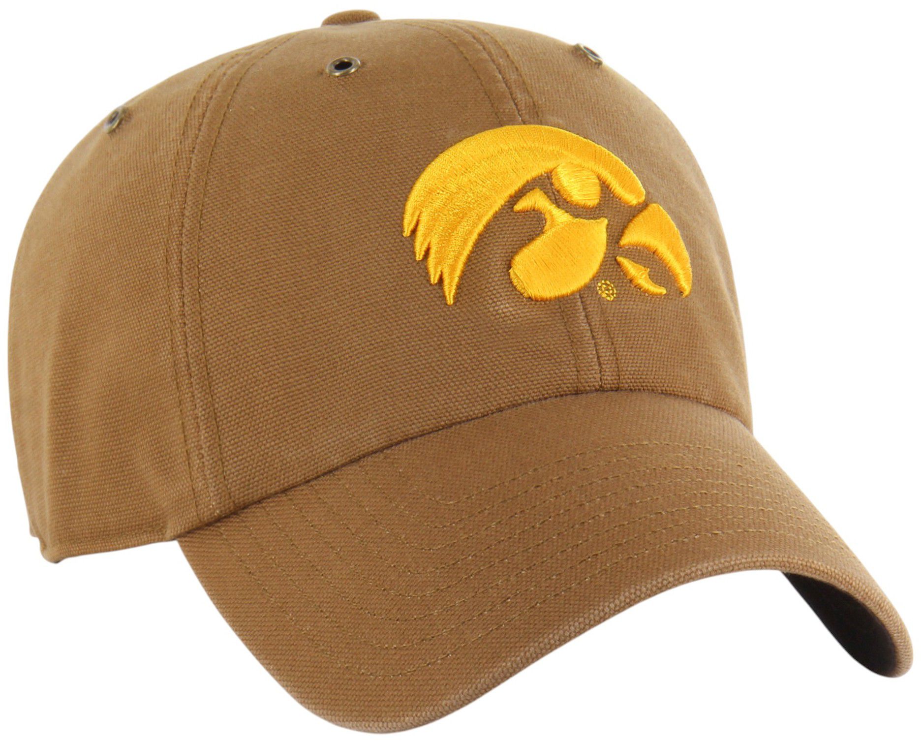 Carhartt x '47 Adult Iowa Hawkeyes Brown Clean Up Adjustable Hat product image