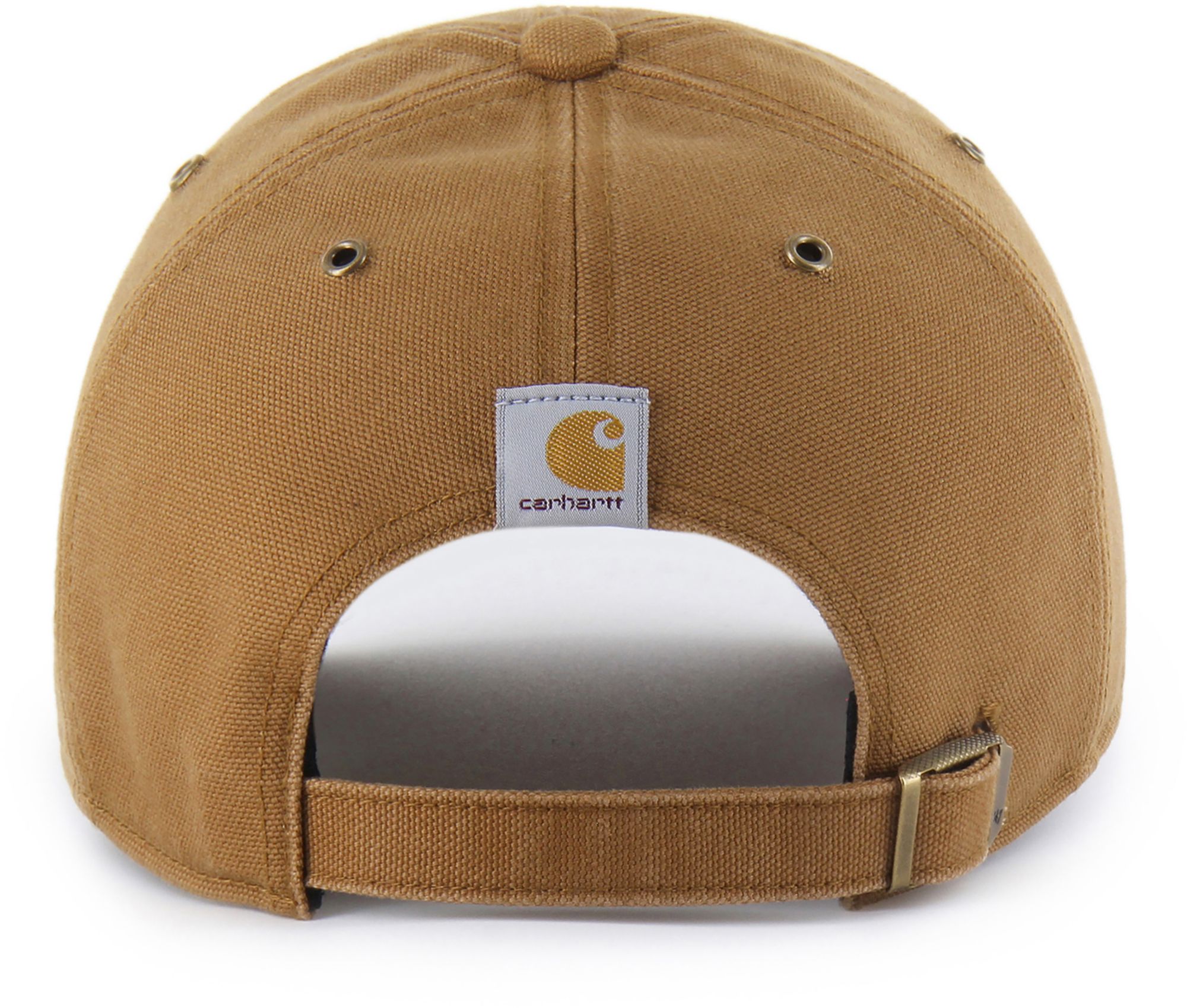 Carhartt x '47 Adult Kansas Jayhawks Carhartt Brown Clean Up Adjustable Hat product image