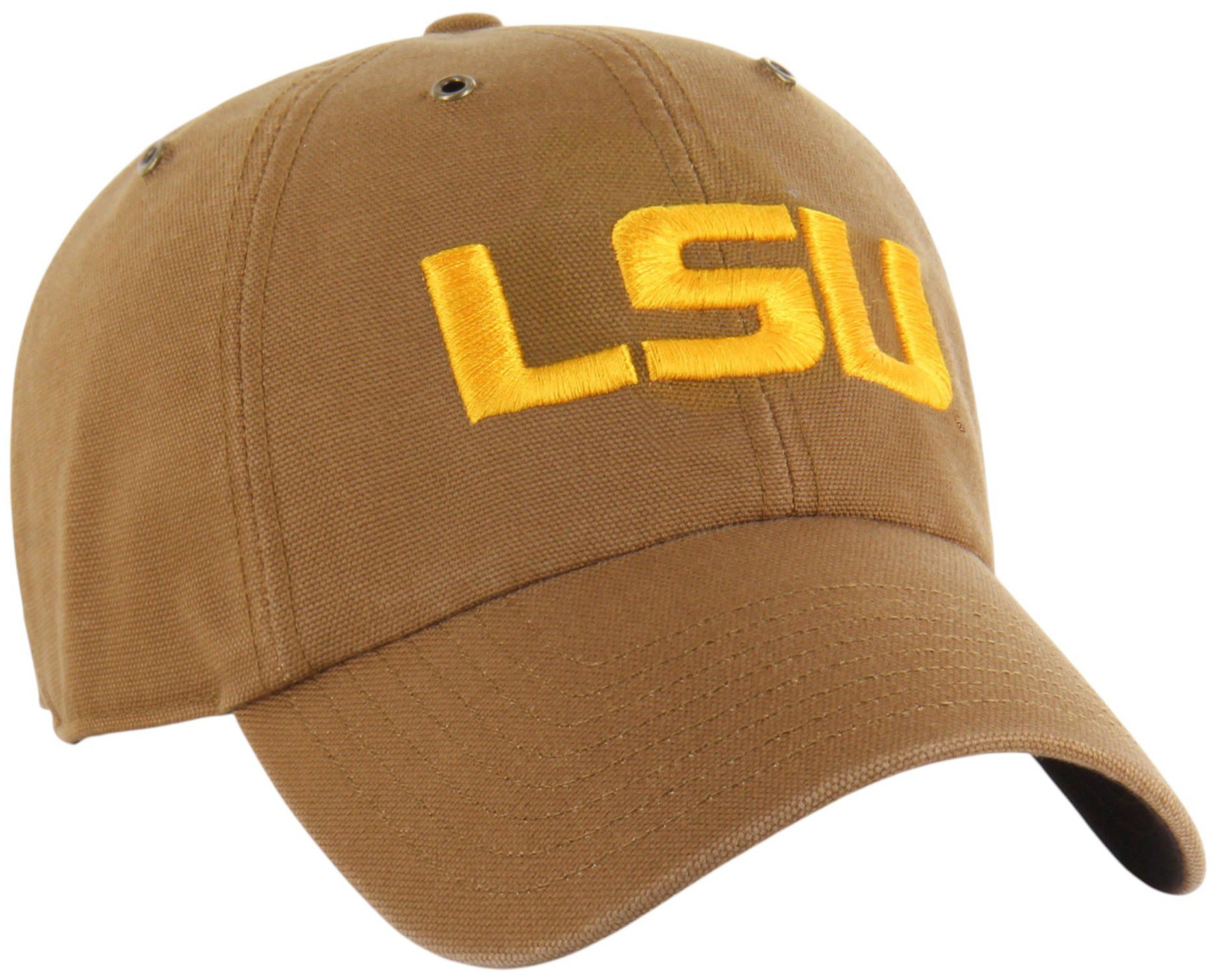 Carhartt x '47 Adult LSU Tigers Brown Clean Up Adjustable Hat product image