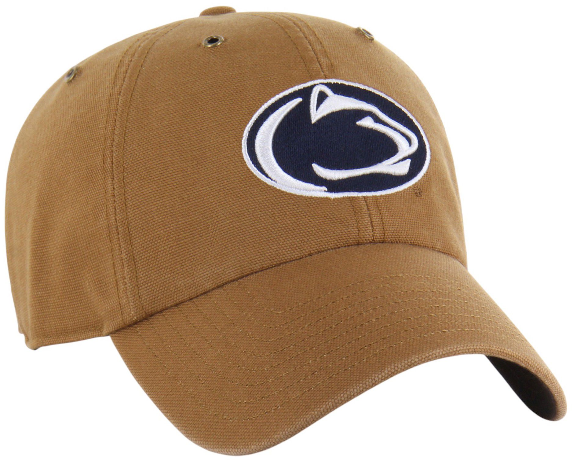 Carhartt x '47 Adult Penn State Nittany Lions Brown Clean Up Adjustable Hat product image