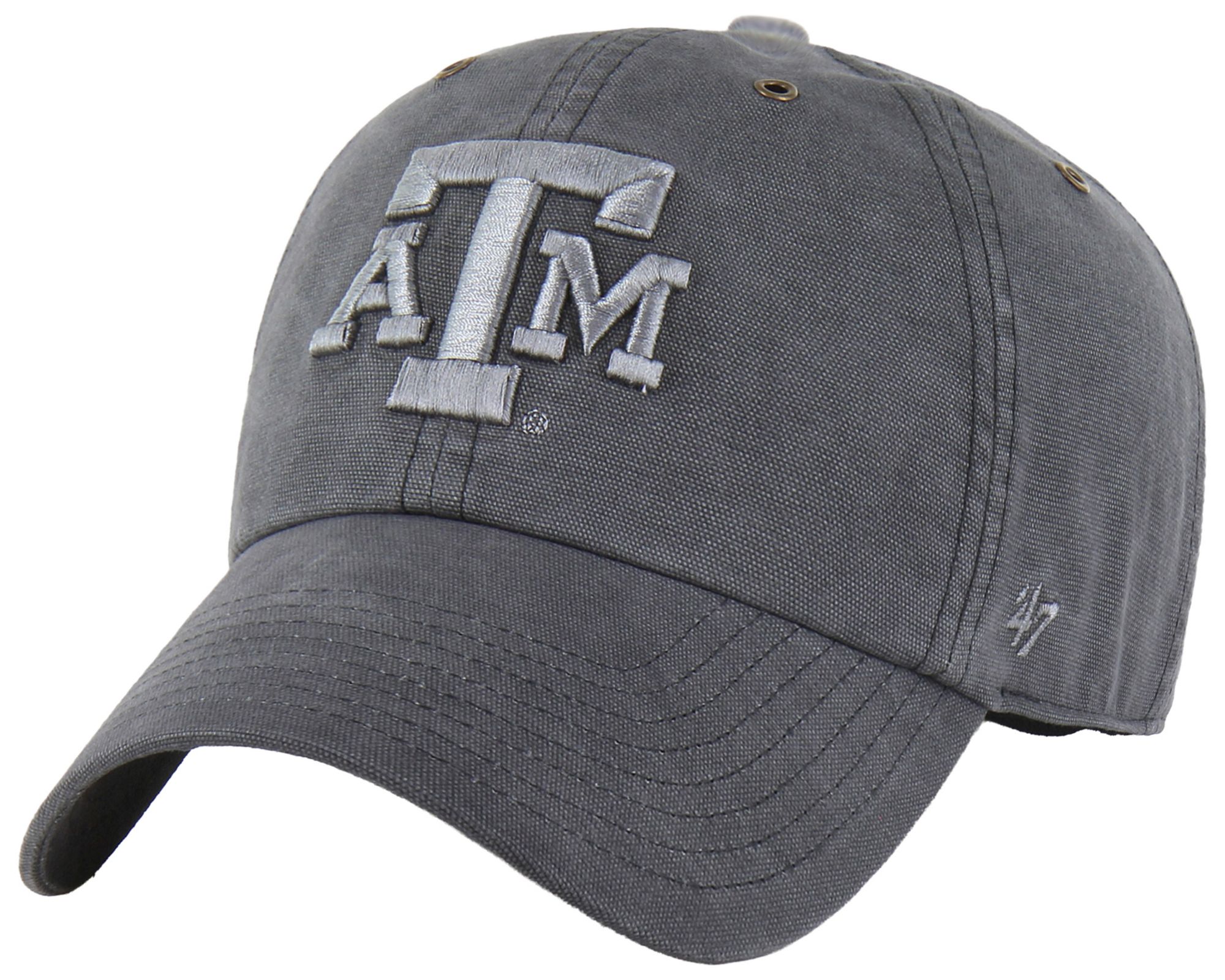 Carhartt x '47 Adult Texas A&M Aggies Charcoal Dyed Clean Up Adjustable Hat product image